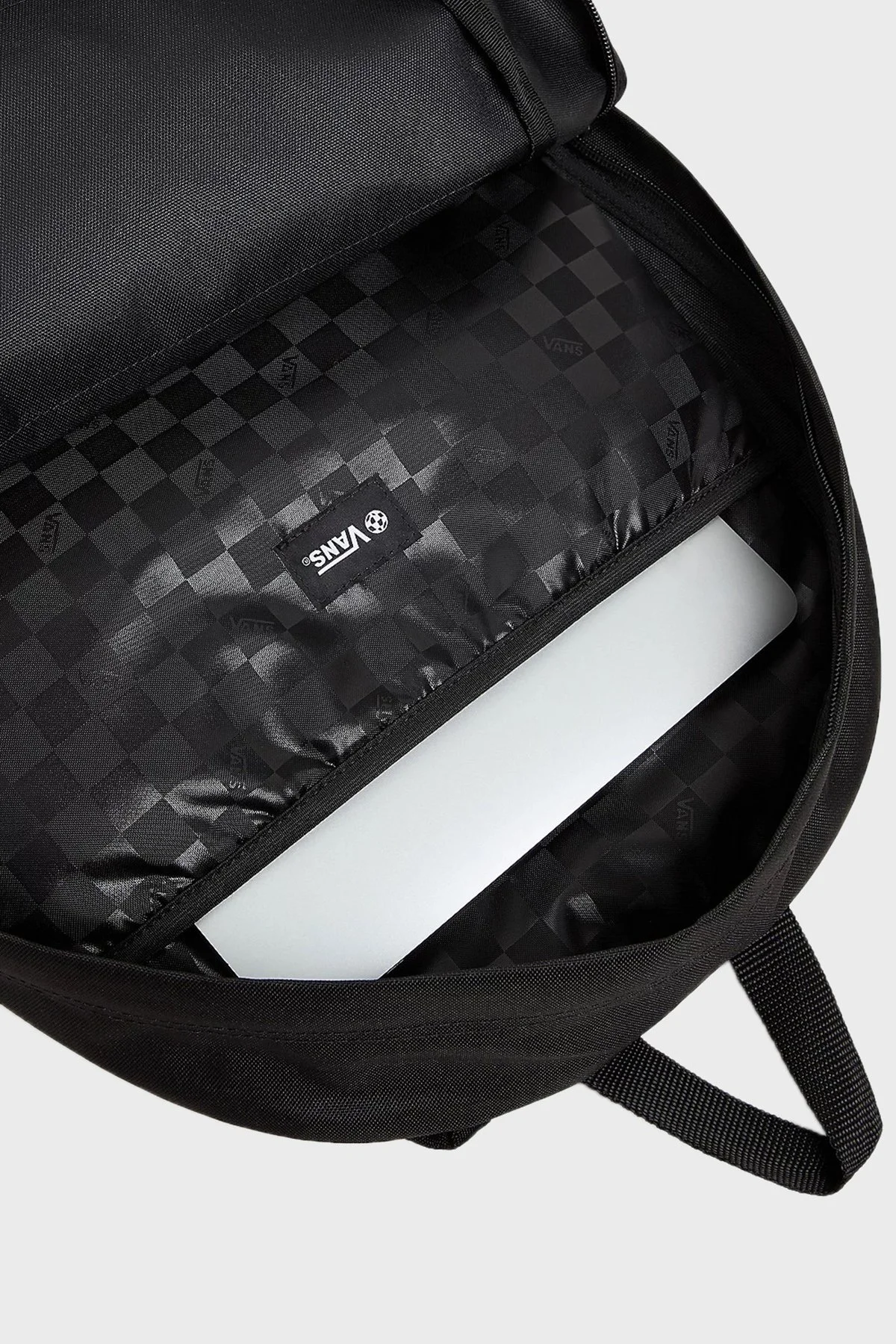 Vans Old Skool Backpack Logolu Ayarlanabilir Çift Askılı Unisex Sırt Çantası VN000H4WBLK1 SİYAH - 4