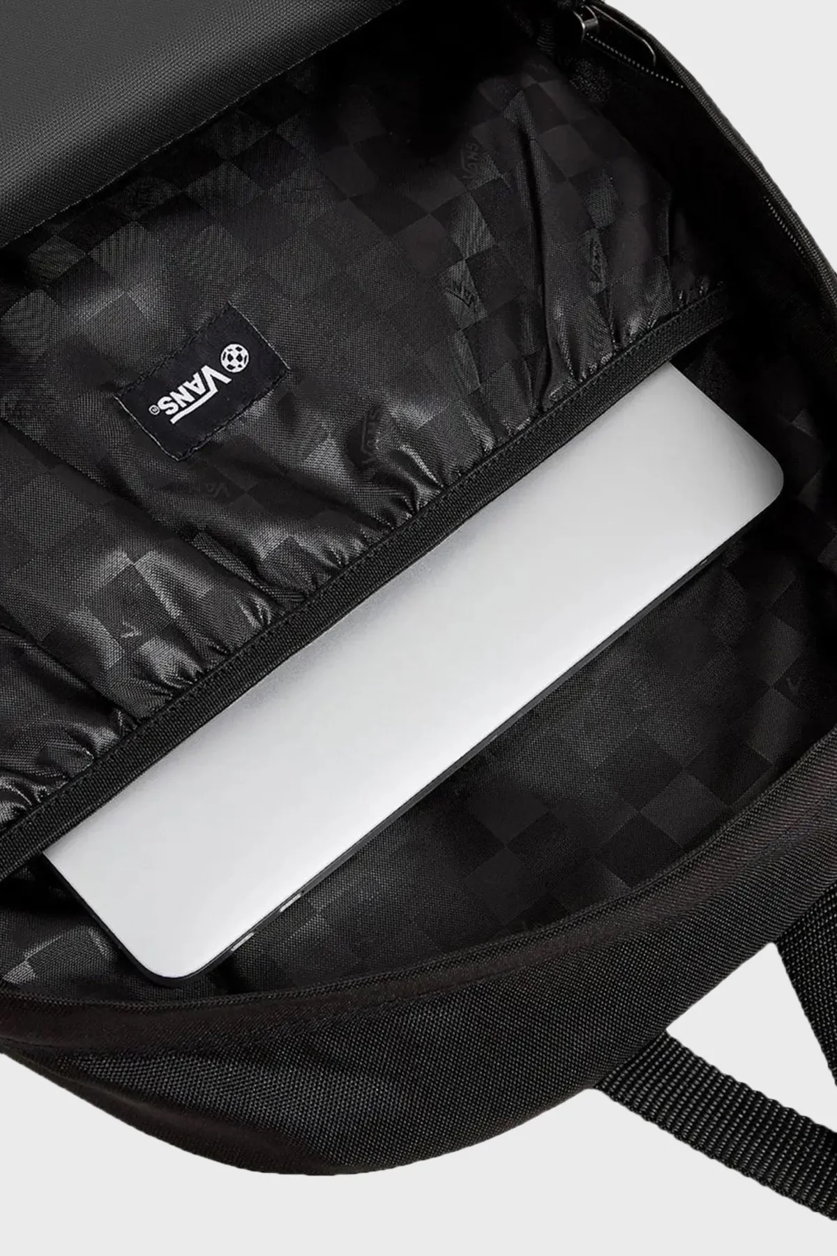 Vans Old Skool Logolu Ayarlanabilir Dolgulu Çift Omuz Askılı Unisex Sırt Çantası VN000H4YBLK1 SİYAH - 4