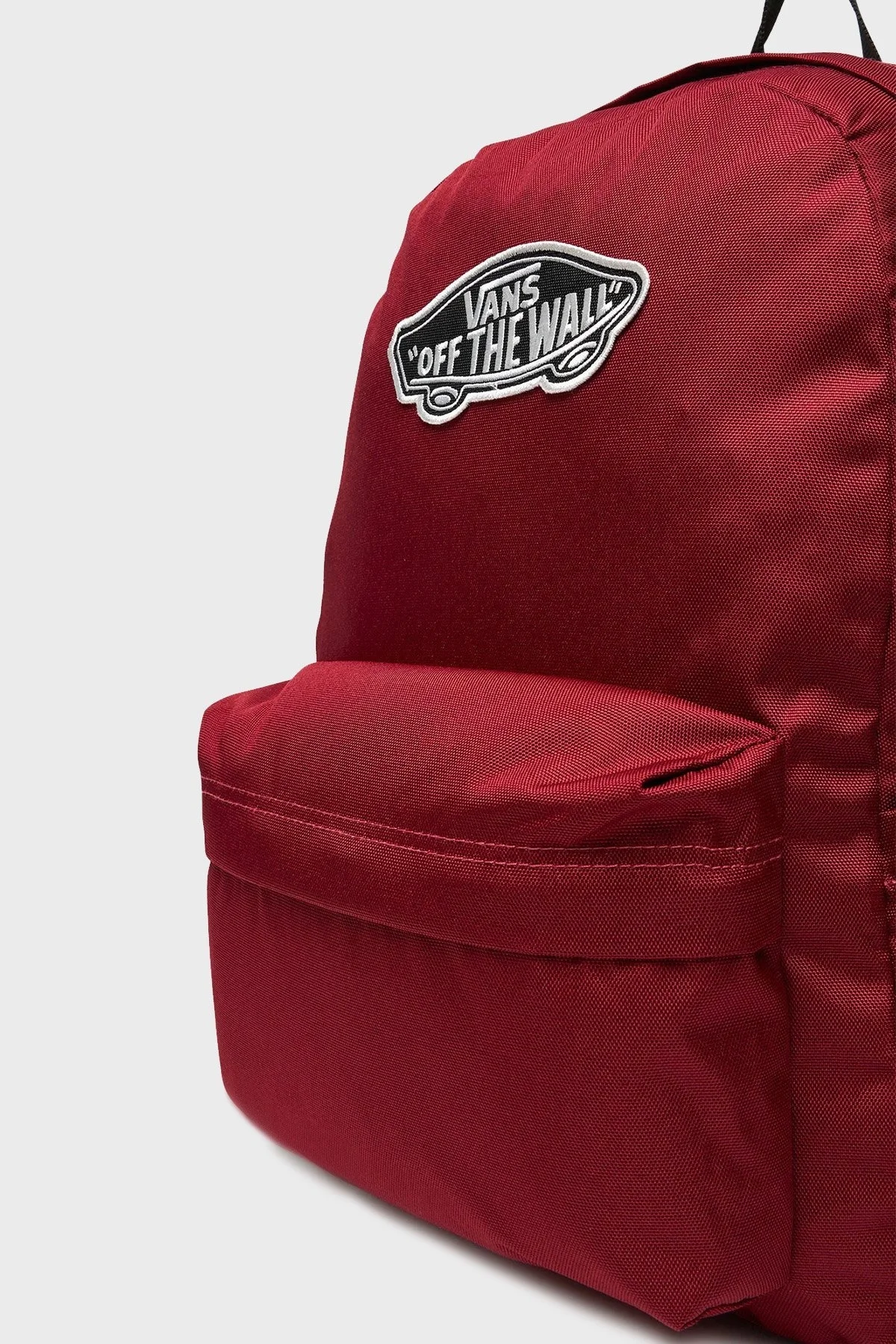Vans Old Skool Logolu Ayarlanabilir Dolgulu Çift Omuz Askılı Unisex Sırt Çantası VN000H4YBRD1 BORDO - 5