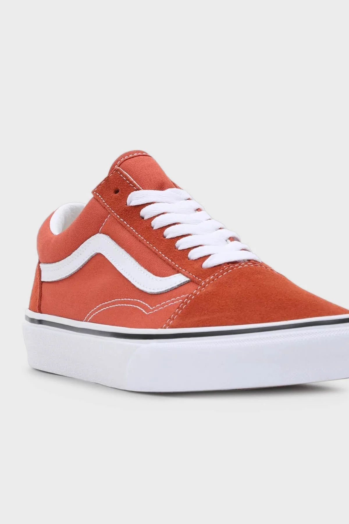 Vans Old Skool Sneaker Unisex Ayakkabı VN0005UFGWP1 Orange-Beyaz - 3