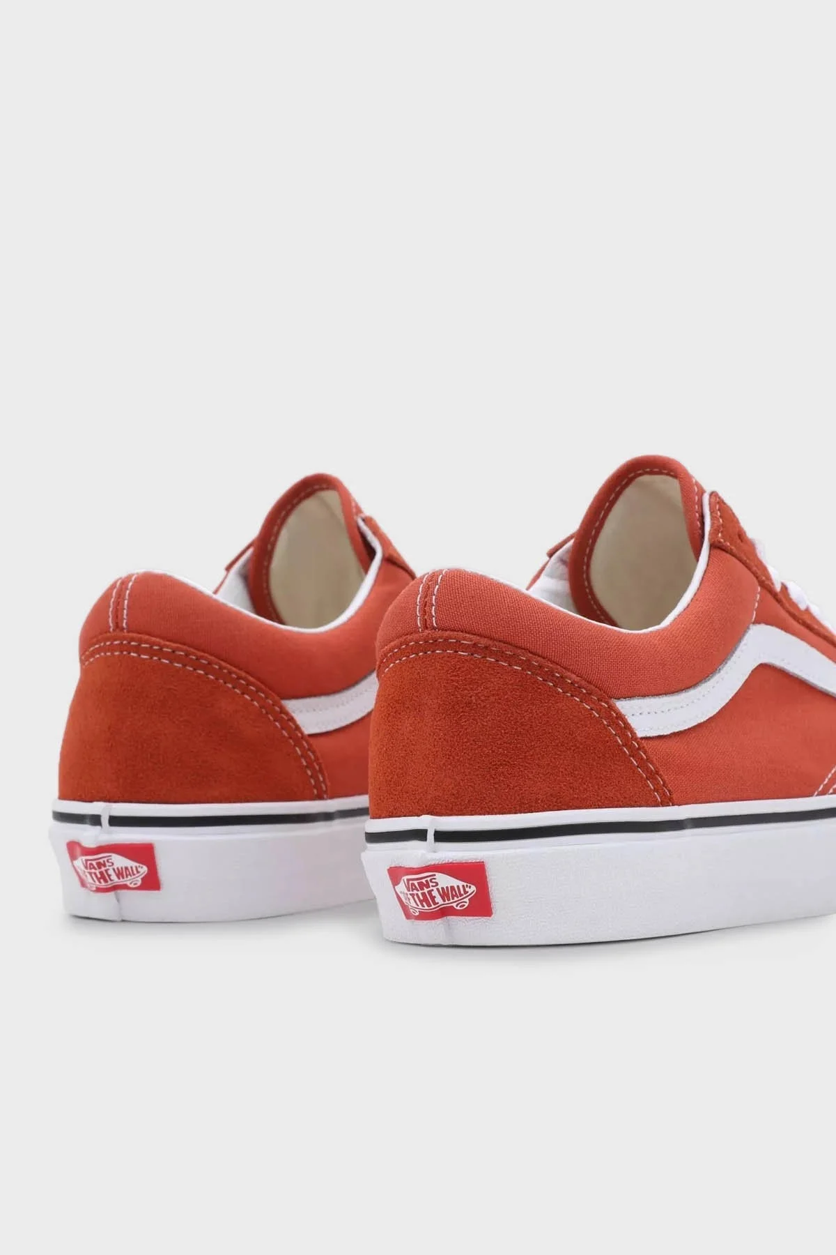 Vans Old Skool Sneaker Unisex Ayakkabı VN0005UFGWP1 Orange-Beyaz - 4