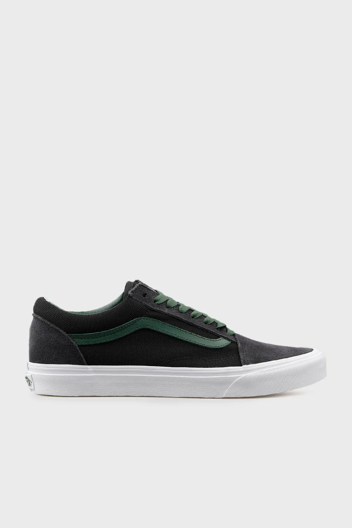 Vans Old Skool Sneaker Unisex Ayakkabı VN0005UFY4C1 SİYAH-YEŞİL - 1