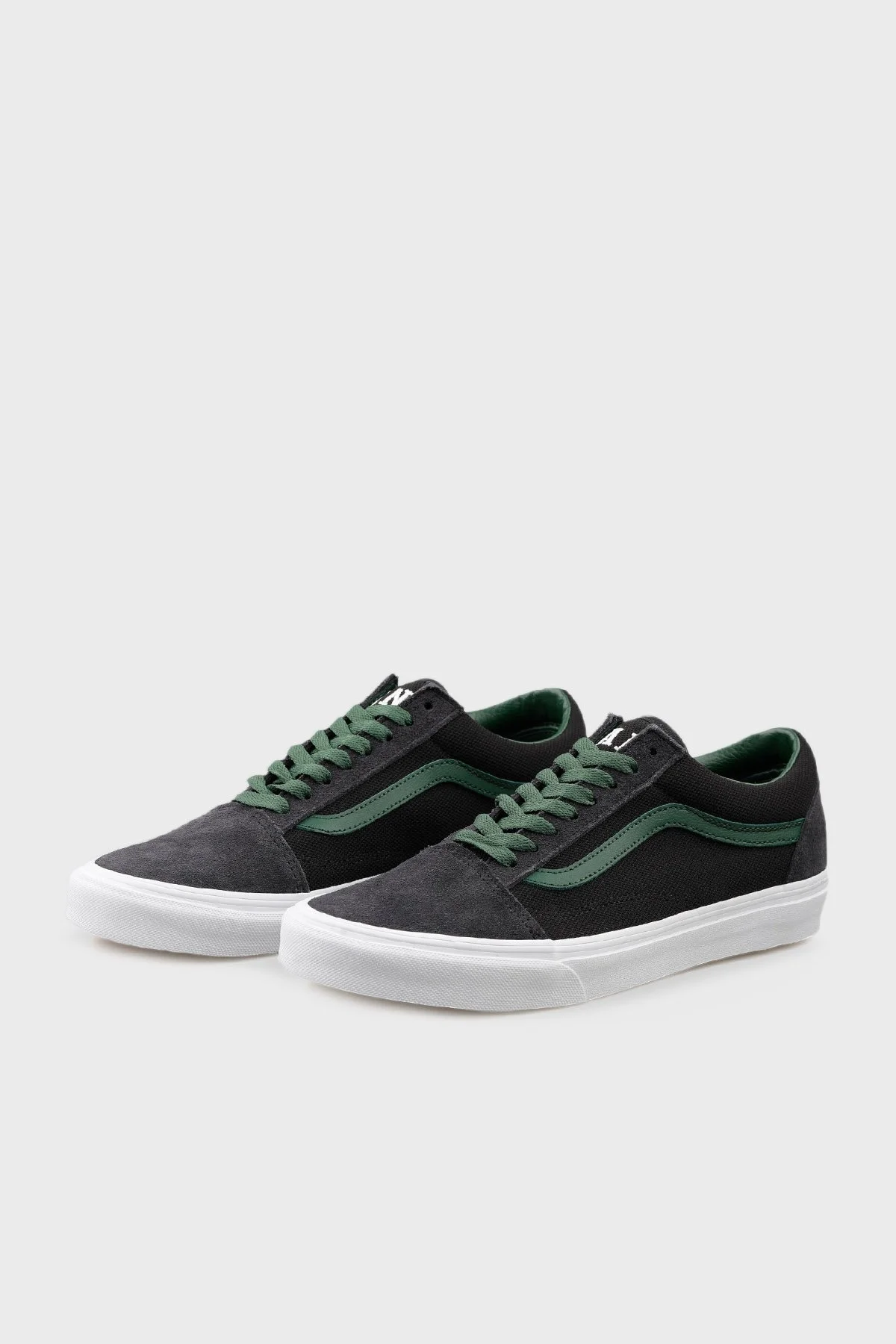 Vans Old Skool Sneaker Unisex Ayakkabı VN0005UFY4C1 SİYAH-YEŞİL - 3