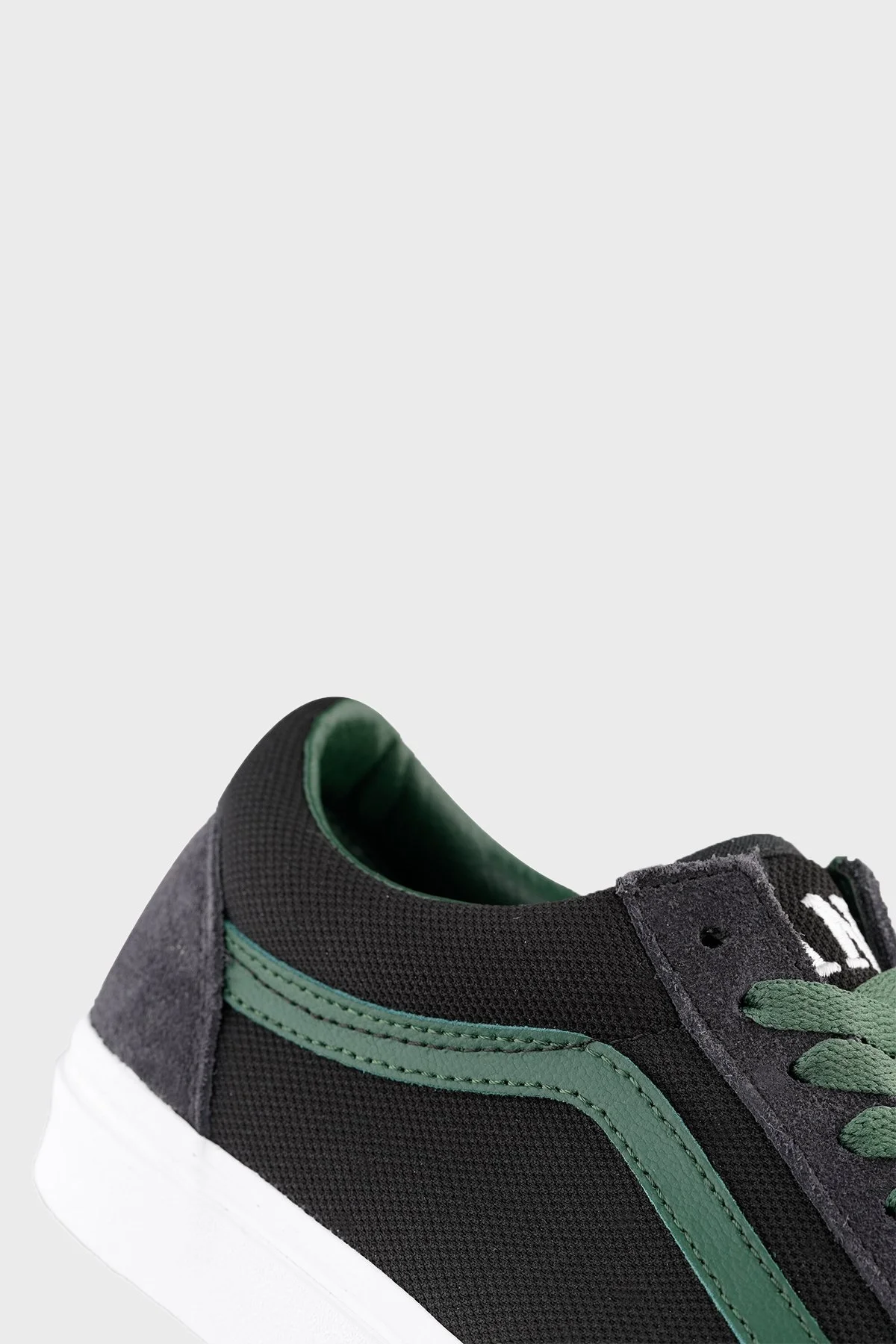 Vans Old Skool Sneaker Unisex Ayakkabı VN0005UFY4C1 SİYAH-YEŞİL - 7
