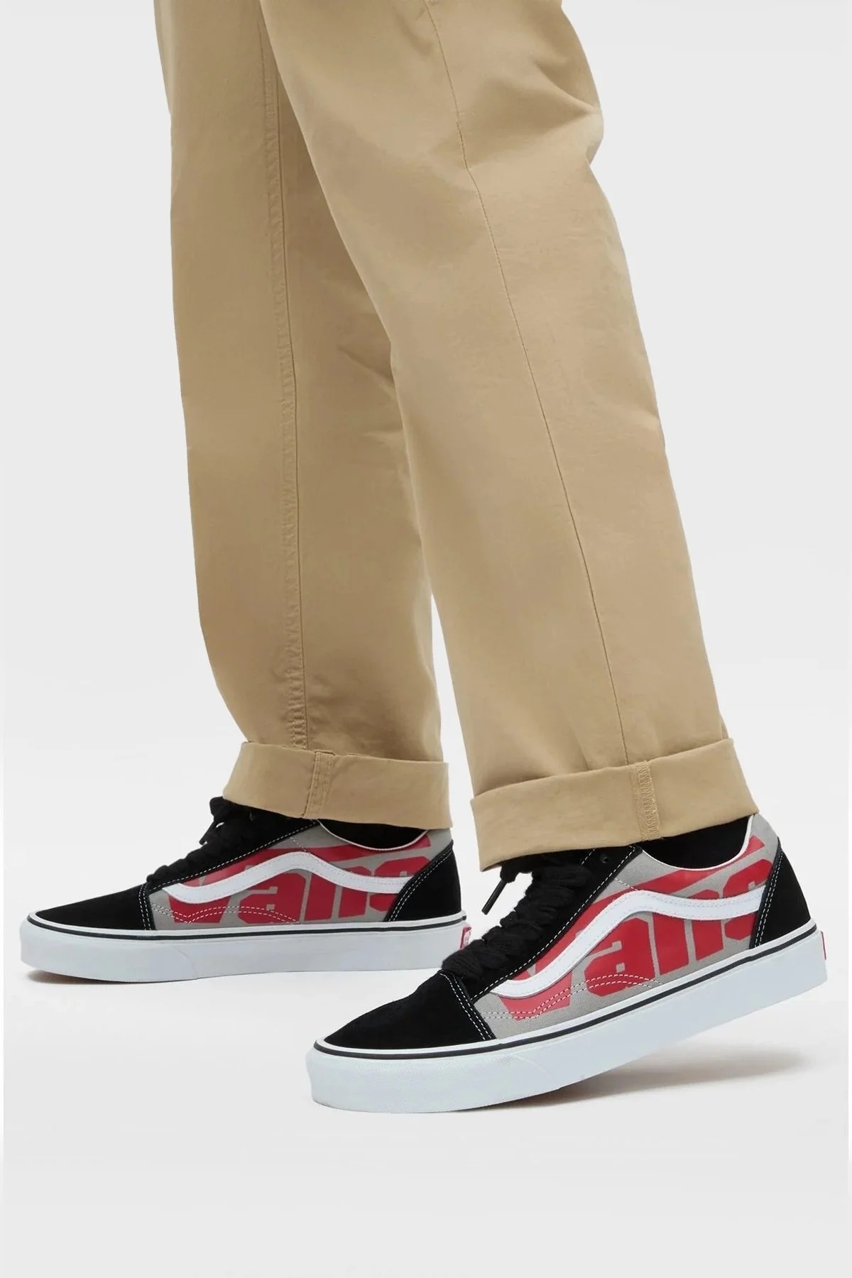 Vans Old Skool Snekaer Unisex Ayakkabı VN000CT8BA21 SİYAH-BEYAZ - 2