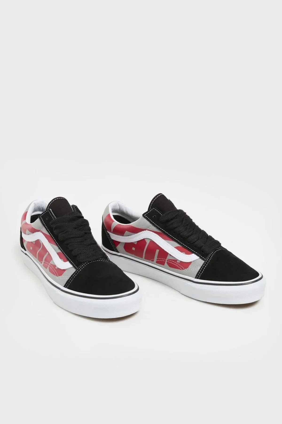 Vans Old Skool Snekaer Unisex Ayakkabı VN000CT8BA21 SİYAH-BEYAZ - 5
