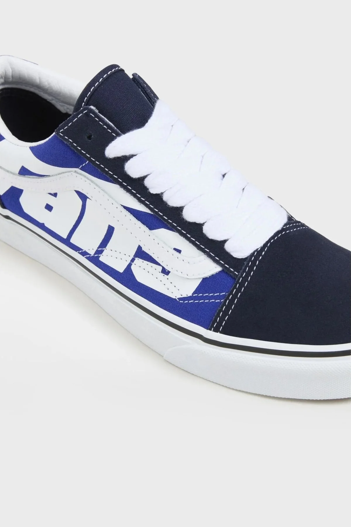 Vans Old Skool Snekaer Unisex Ayakkabı VN000CT8Y6Z1 MAVİ-BEYAZ - 3