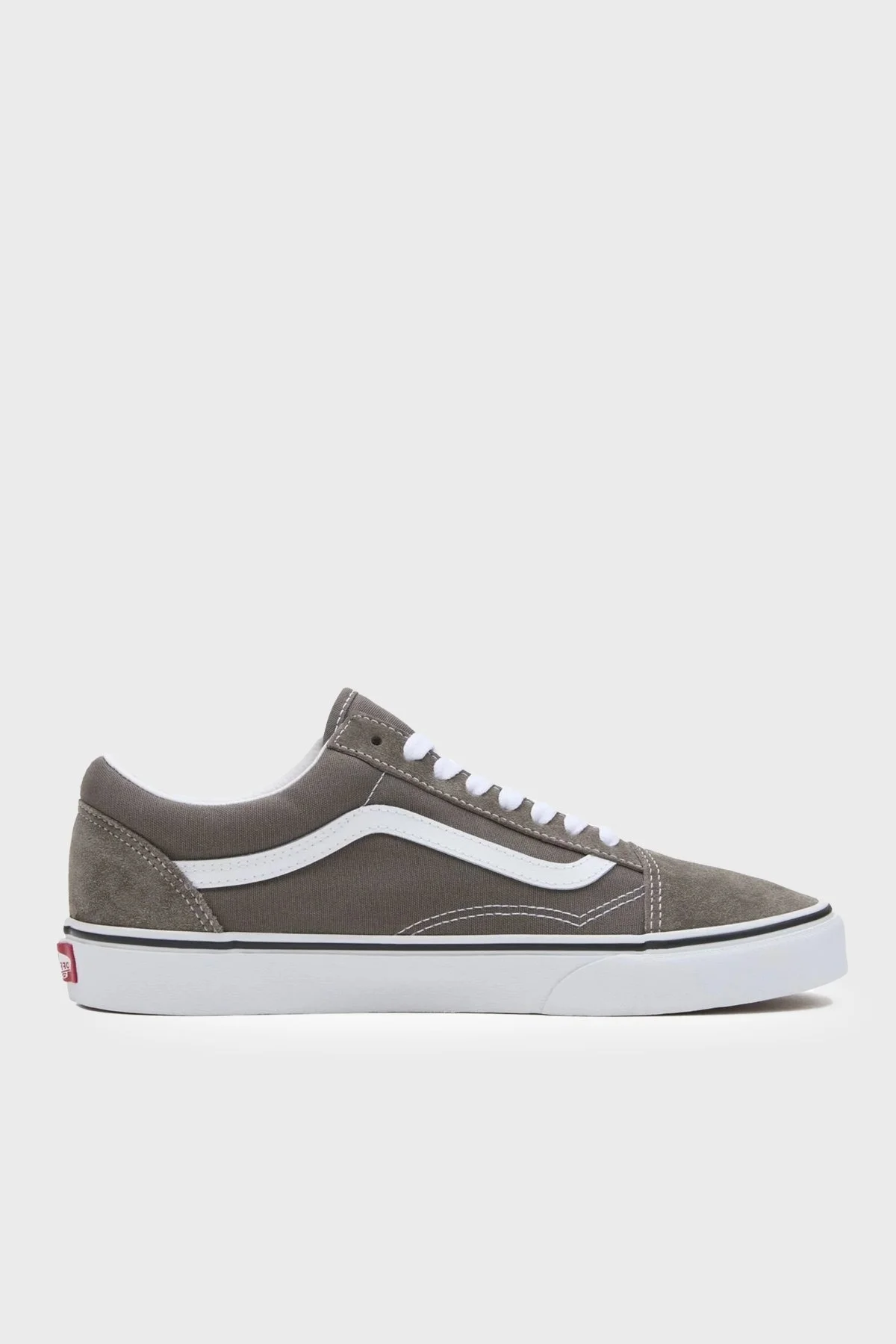 Vans Old Skool Süet Sneaker Erkek Ayakkabı VN0005UF9JC1 GRİ - 1