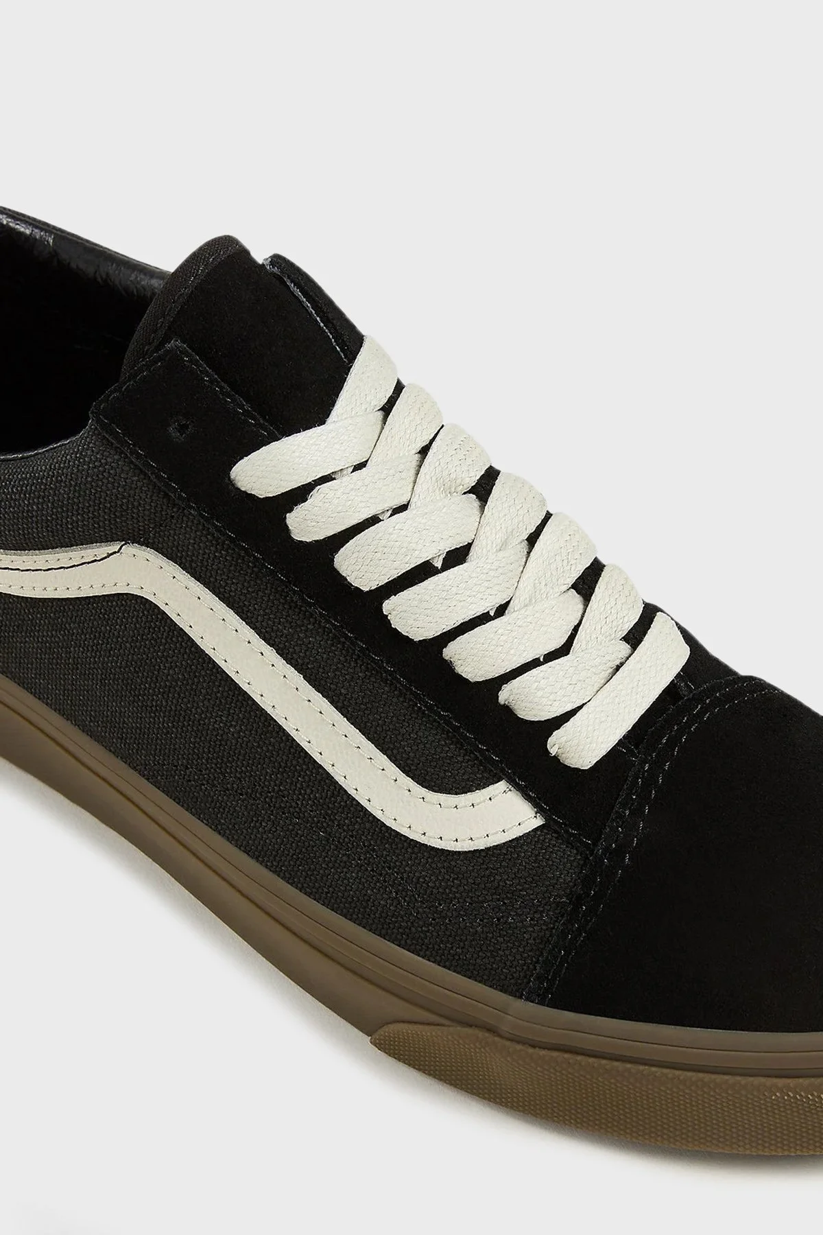 Vans Old Skool Süet ve Kanvas Sneaker Unisex Ayakkabı VN0A2Z42BMA1 SİYAH - 5