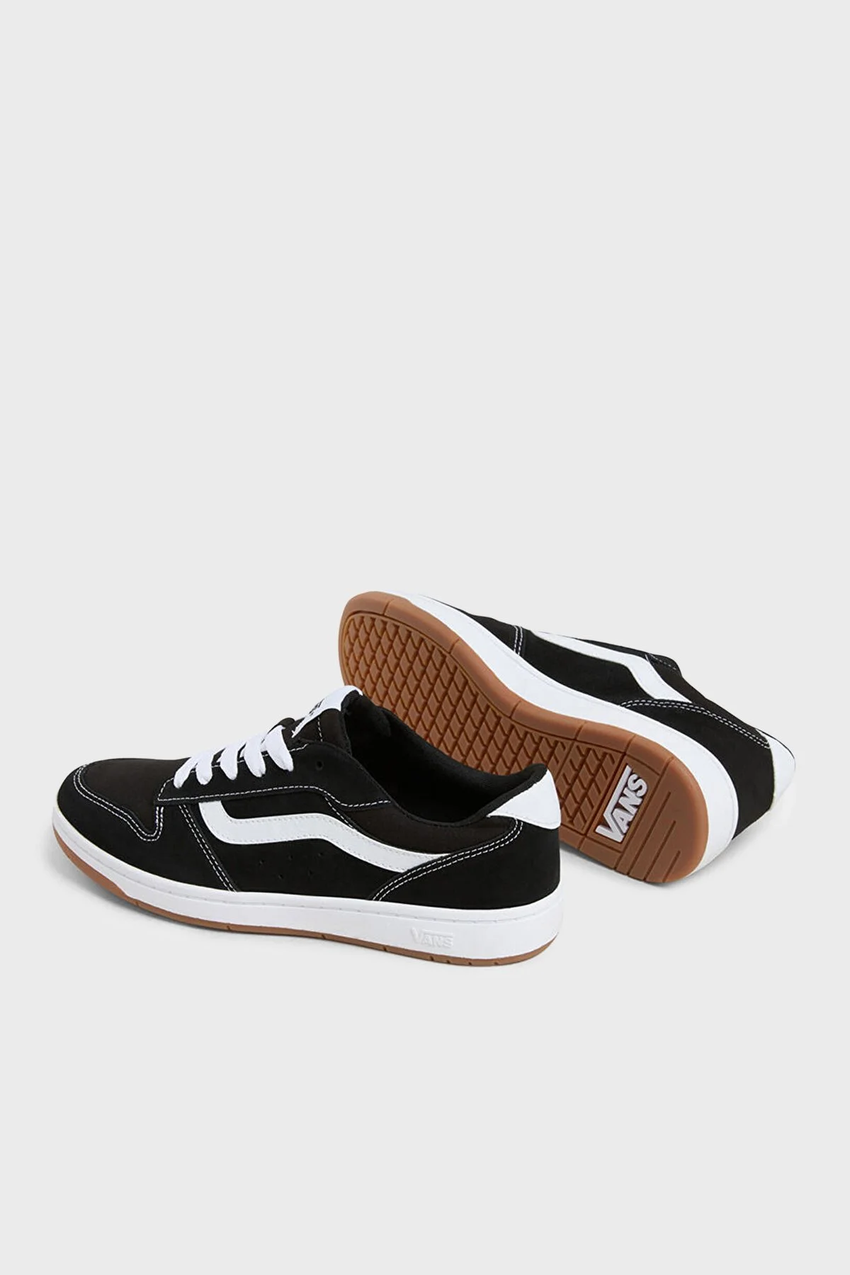 Vans Ryland LS Süet Sneaker Erkek Ayakkabı VN000D49BZW1 SİYAH-BEYAZ - 3