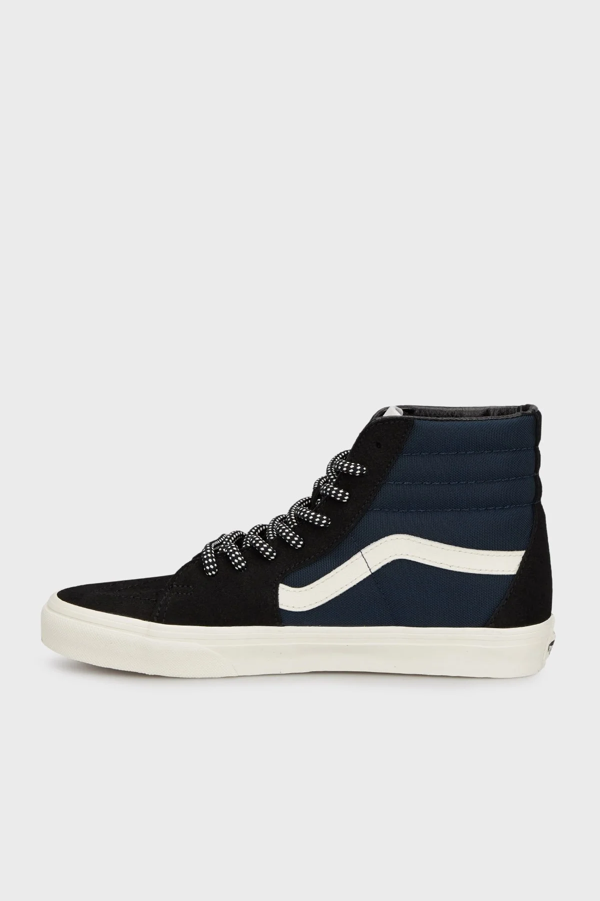 Vans SK8-Hi Logolu Bilekli Sneaker Unisex Ayakkabı VN000CMXLKZ1 SİYAH-LACİVERT - 3