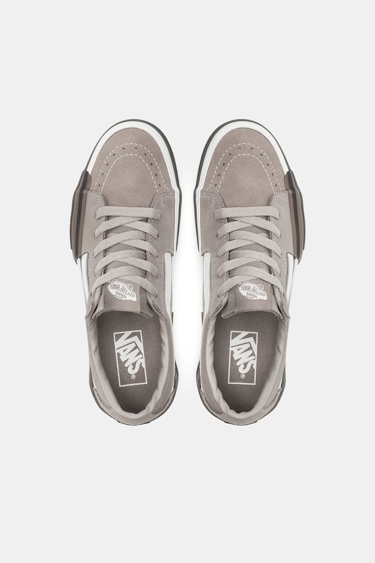 Vans SK8-Low Rearrange Sneaker Unisex Ayakkabı VN000CRNCH81 GRİ - 5