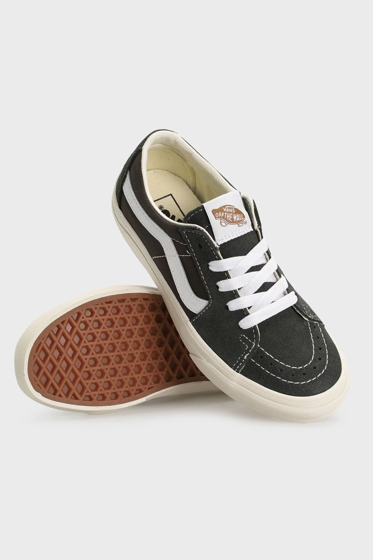 Vans SK8-Low Sneaker Unisex Ayakkabı VN0009QRCH61 SİYAH - 3