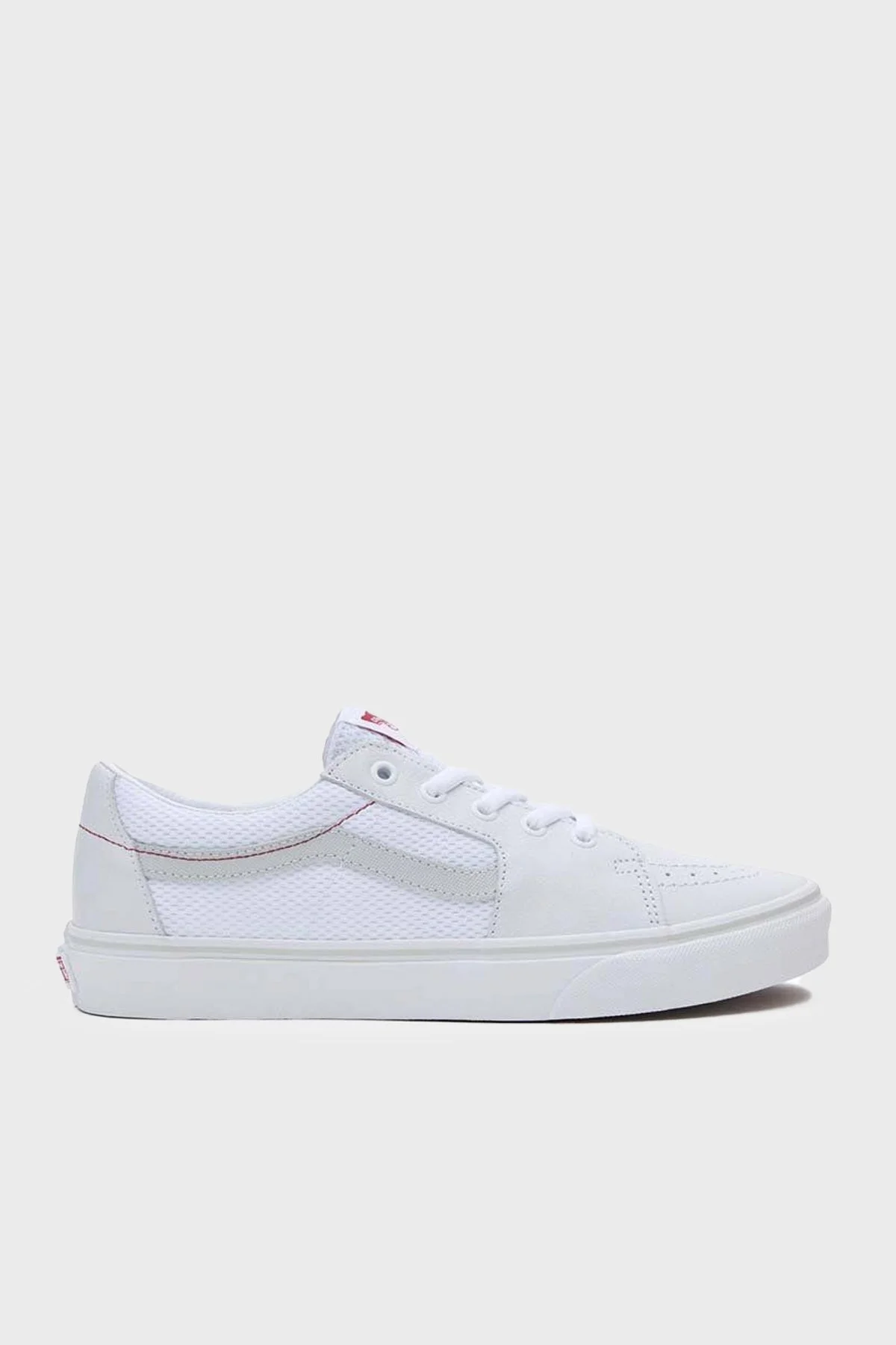 Vans SK8-Low Sneaker Unisex Ayakkabı VN000BVXYF91 BEYAZ-KIRMIZI - 1