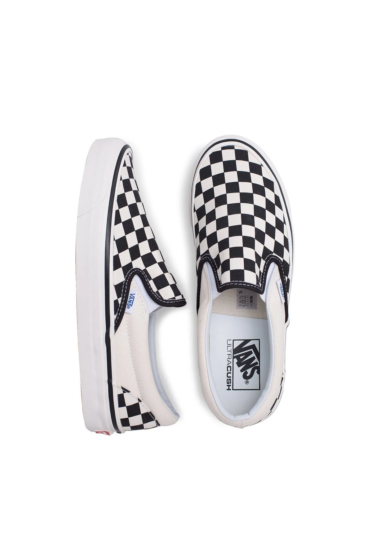 Vans Ua Classic Slip-On Unisex Ayakkabı VN0A3JEXPU11 SİYAH-BEYAZ - 5