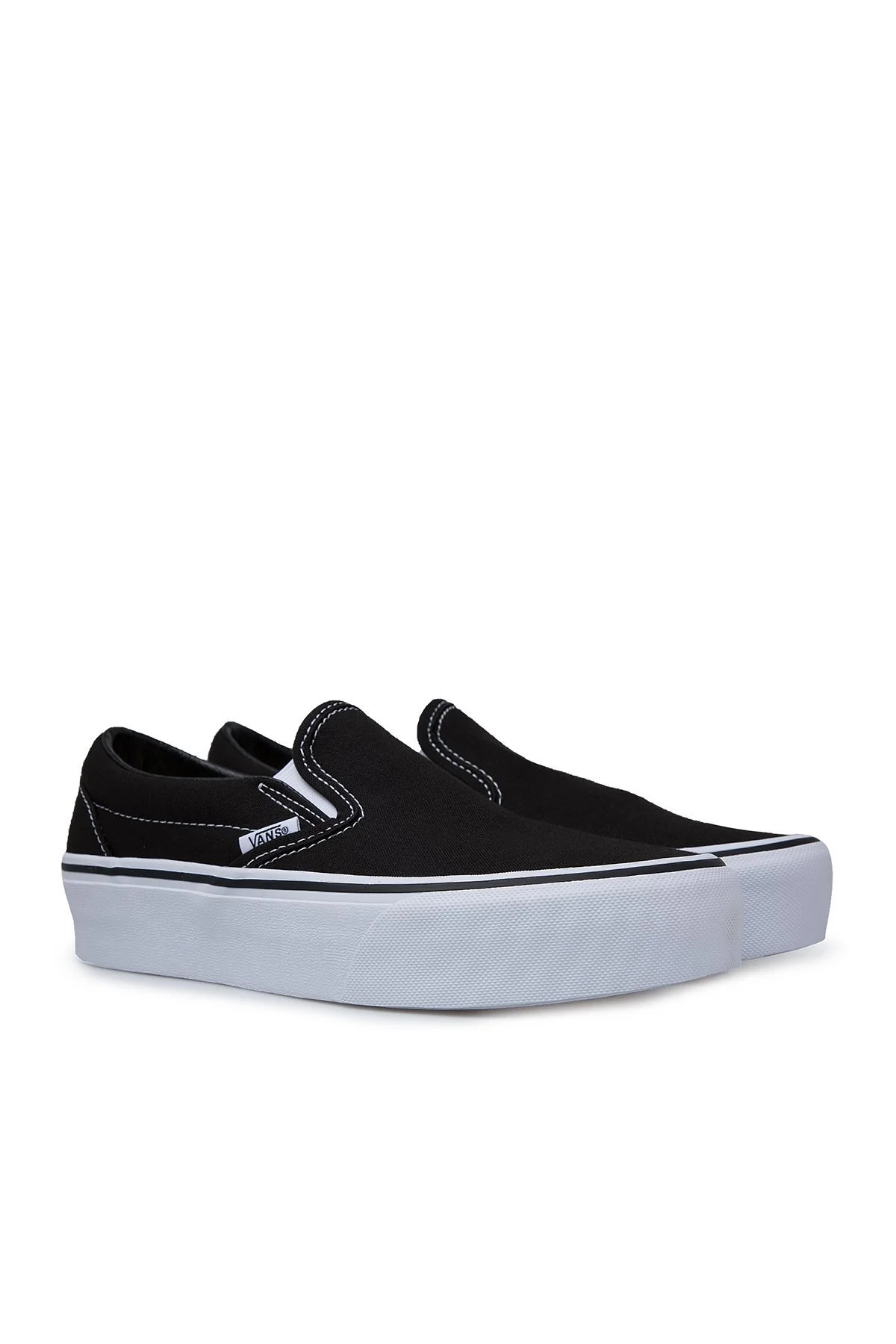 Vans UA Classic Slip-On Platform Unisex Ayakkabı VN00018EBLK1 SİYAH - 3