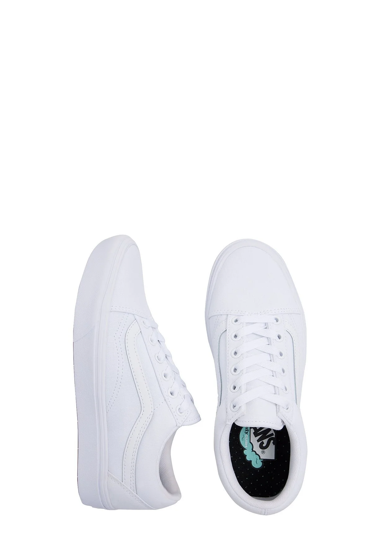Vans UA ComfyCush Old Skool Unisex Ayakkabı VN0A3WMAVNG1 BEYAZ - 5