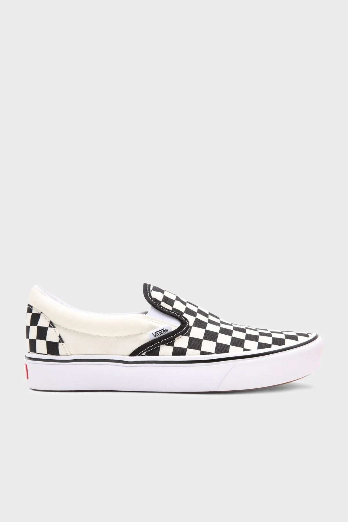 Vans UA ComfyCush Slip-On Unisex Ayakkabı VN0A3WMDVO41 SİYAH-KREM - 1