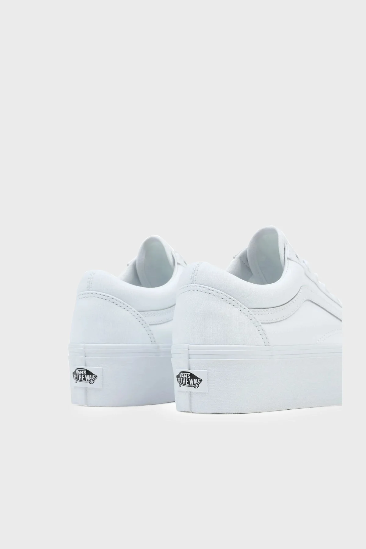 Vans UA Old Skool Stackform Sneaker Bayan Ayakkabı VN0A7Q5MW001 BEYAZ - 6