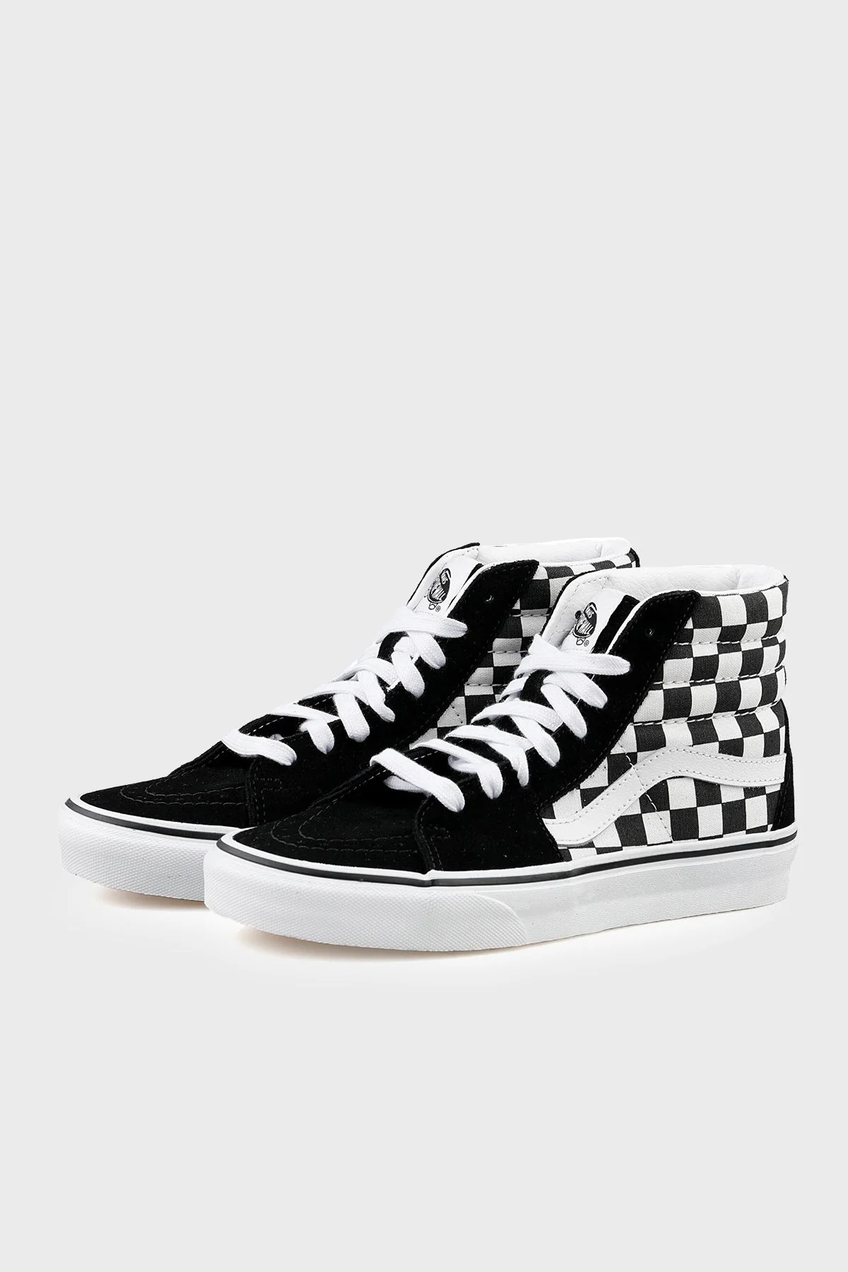 Vans UA SK8-Hi Bilekli Sneaker Unisex Ayakkabı VN0A32QGHRK1 SİYAH-BEYAZ - 4