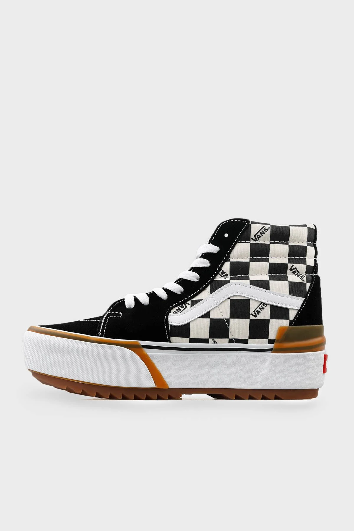 Vans UA SK8-Hi Stacked Günlük Kadın Ayakkabı VN0A4BTWVLV1 SİYAH-BEYAZ - 2