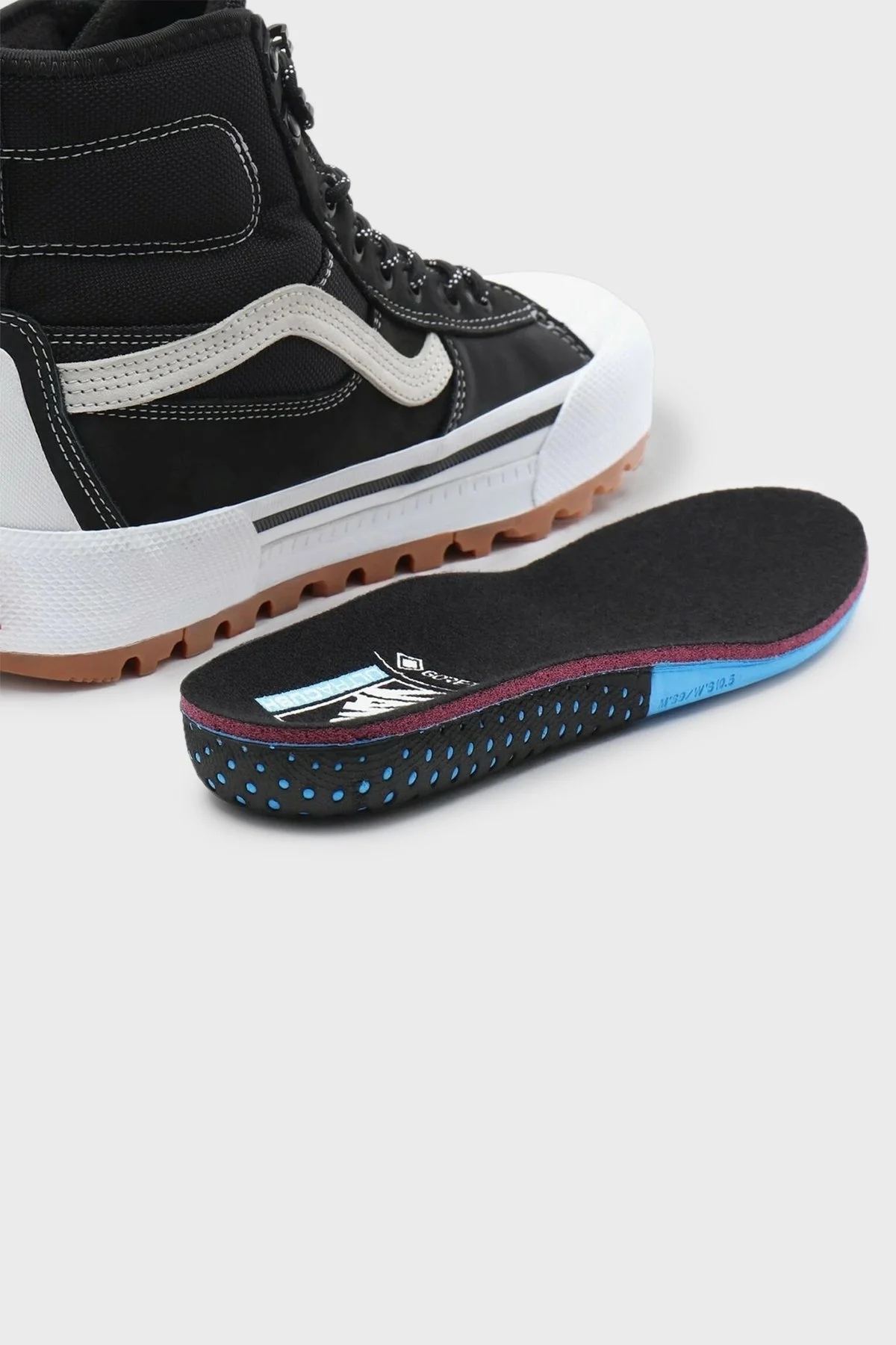 Vans UA SK8-Hi Su Geçirmez Yalıtımlı Gore-Tex Bilekli Unisex Ayakkabı VN0A5I111KP1 SİYAH-BEYAZ - 4