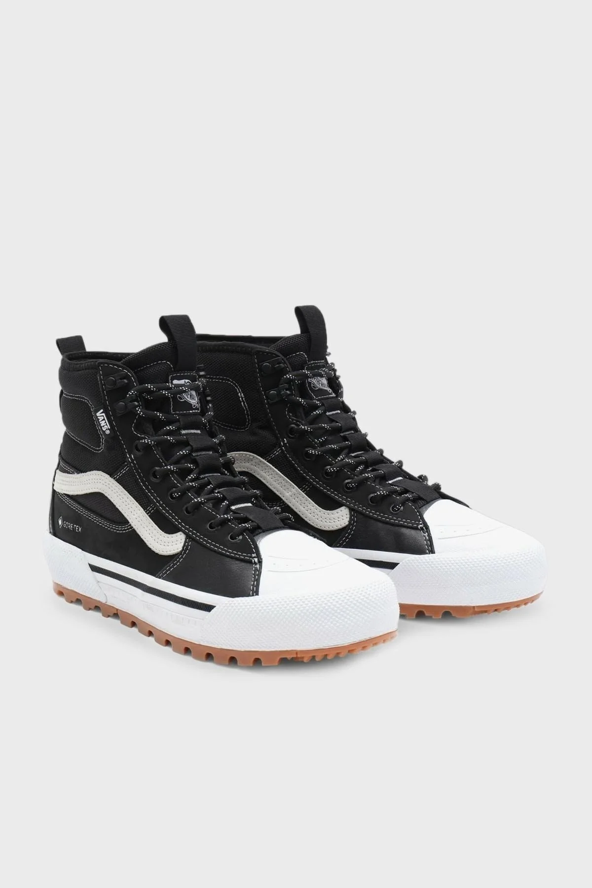 Vans UA SK8-Hi Su Geçirmez Yalıtımlı Gore-Tex Bilekli Unisex Ayakkabı VN0A5I111KP1 SİYAH-BEYAZ - 5