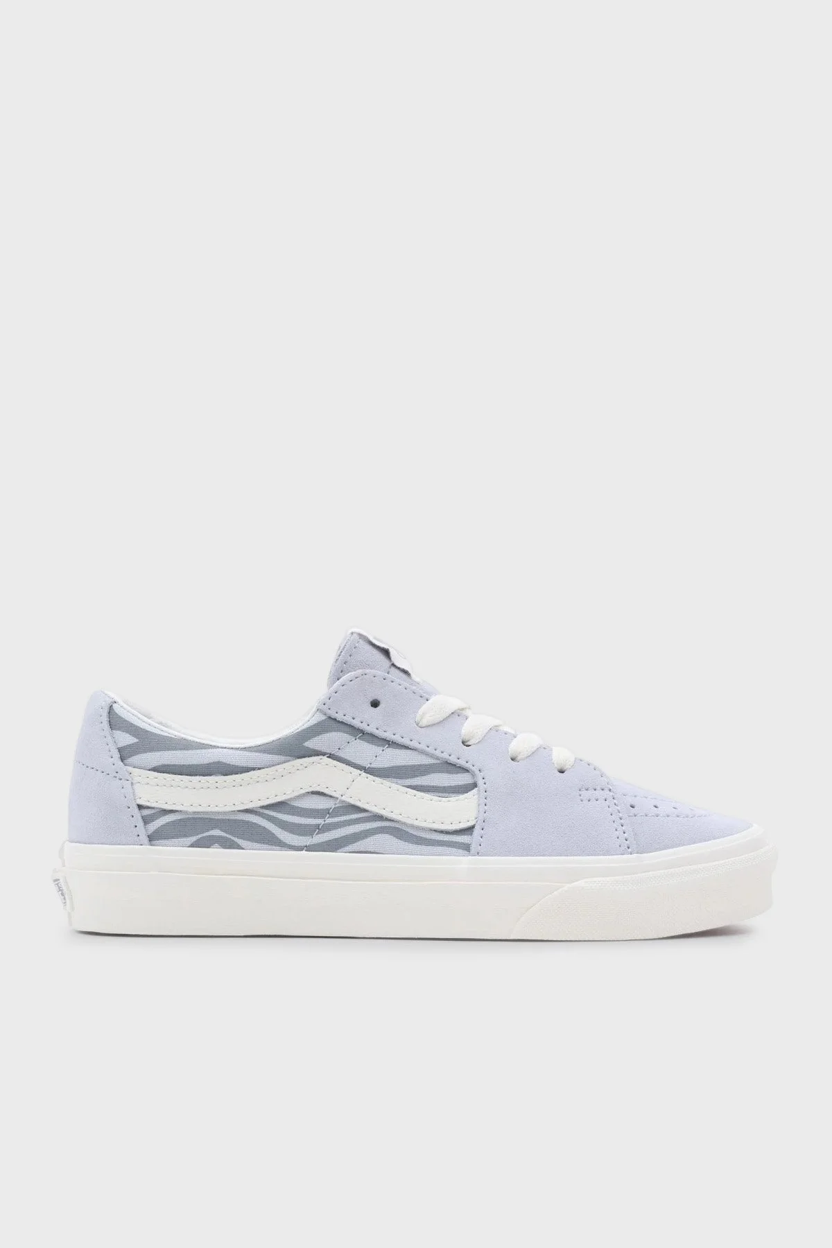 Vans UA SK8-Low Desenli Sneaker Unisex Ayakkabı VN0A5KXDFYN1 AÇIK MAVİ - 1