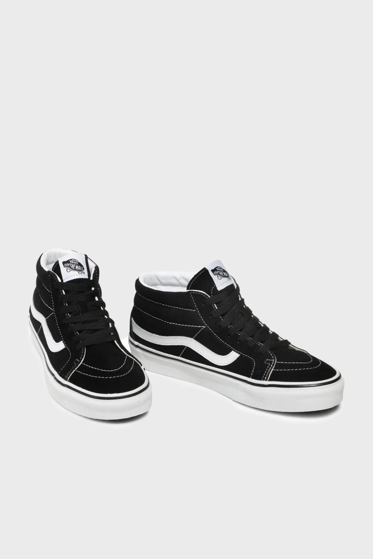 Vans UA SK8-Mid Reissue Bilekli Sneaker Unisex Ayakkabı VN0A391F6BT1 SİYAH-BEYAZ - 2