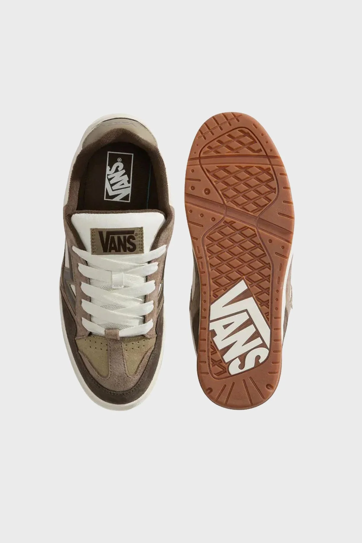 Vans Upland Logolu Süet Detaylı Sneaker Unisex Ayakkabı VN000D6FBF01 KAHVE - 4