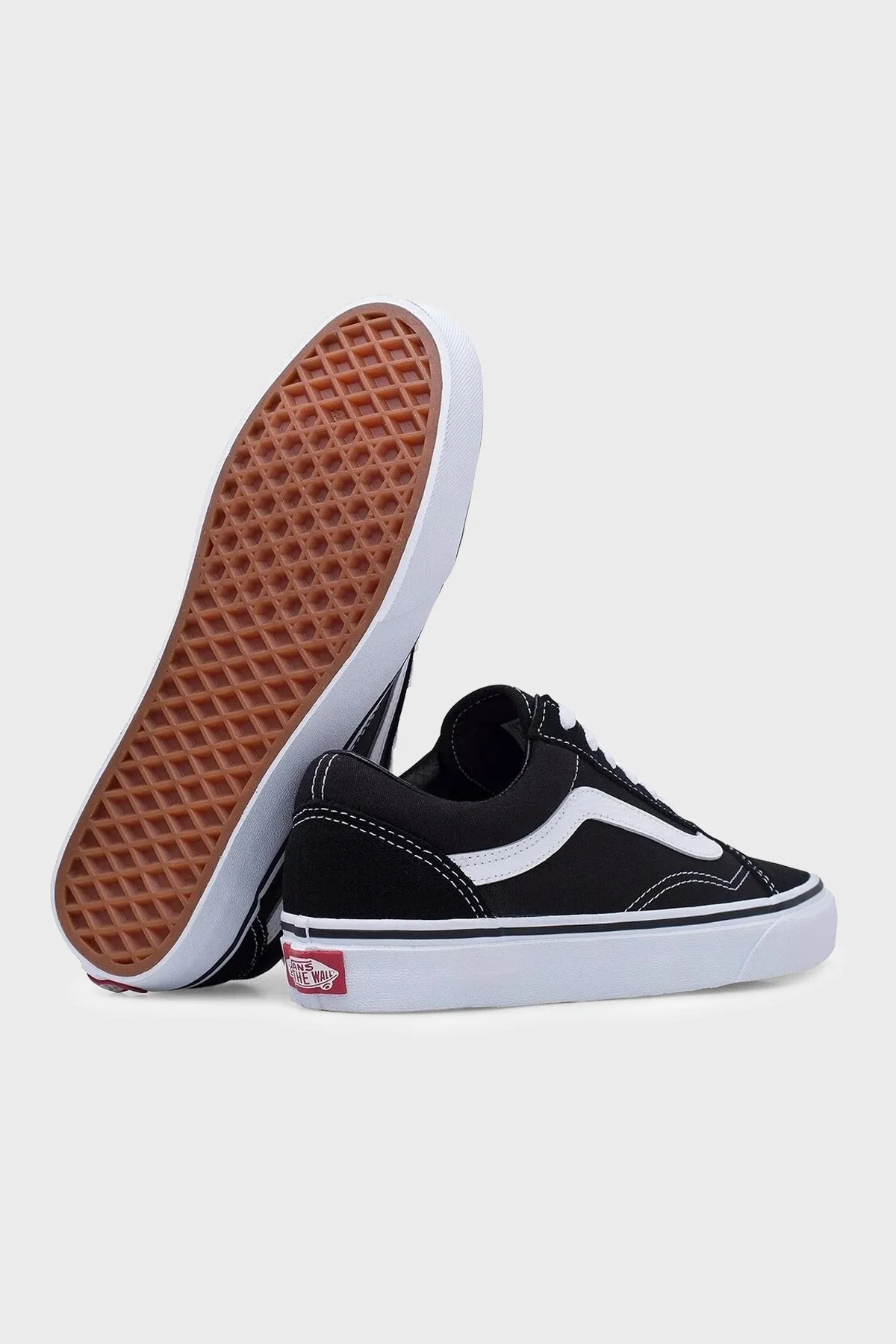 Vans Vero Ls Deri Karışımlı Sneaker Unisex Ayakkabı VN000Y7FY281 SİYAH-BEYAZ - 4