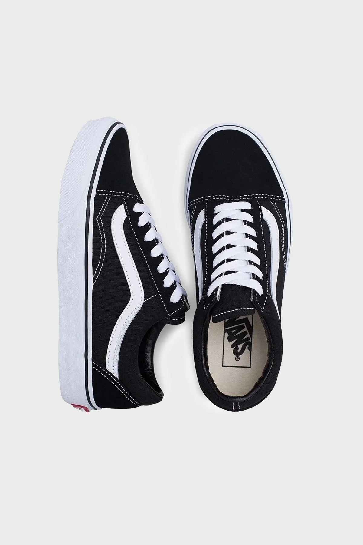 Vans Vero Ls Deri Karışımlı Sneaker Unisex Ayakkabı VN000Y7FY281 SİYAH-BEYAZ - 5