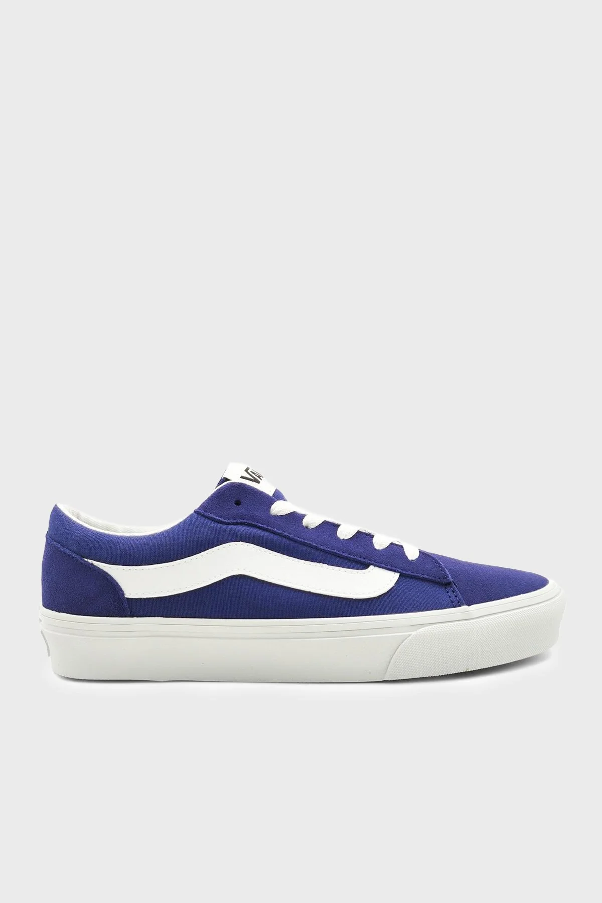 Vans Vero Ls Logolu Deri Sneaker Erkek Ayakkabı VN000Y7HEMT1 LACİVERT - 1