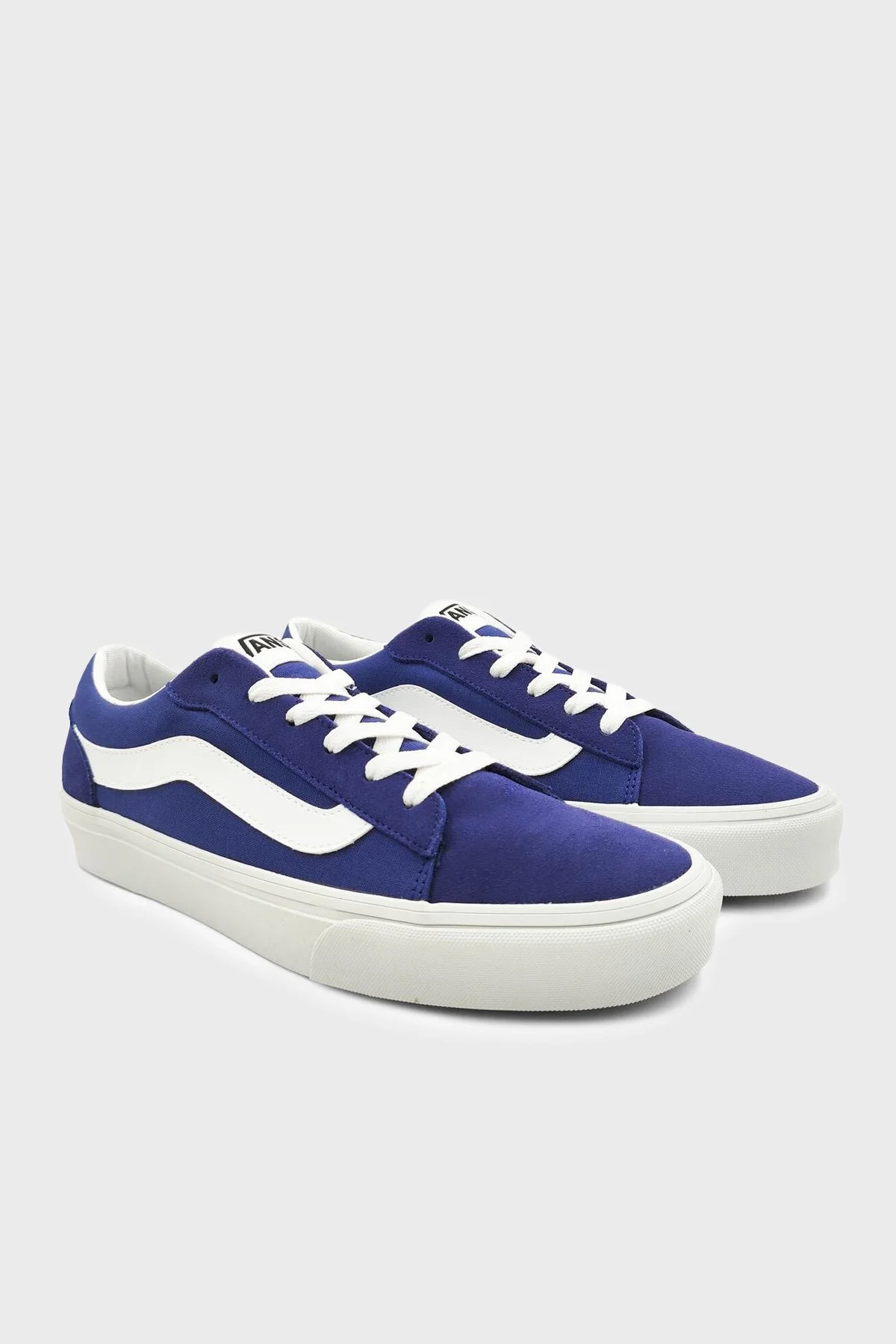 Vans Vero Ls Logolu Deri Sneaker Erkek Ayakkabı VN000Y7HEMT1 LACİVERT - 3