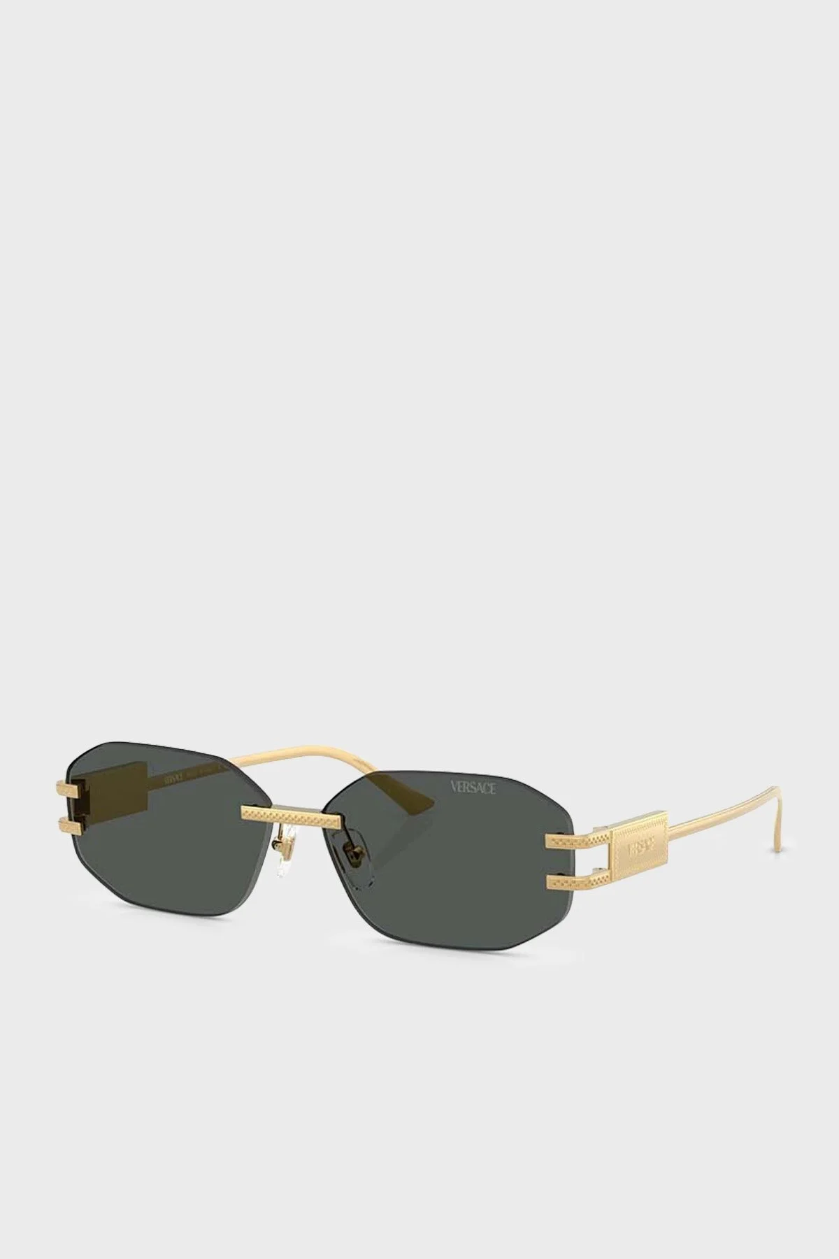 Versace Asimetrik Güneş Bayan Gözlük 0VE2274 100287 58 Altın - 1