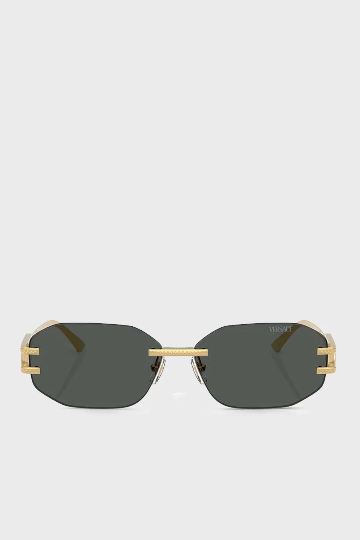 Versace Asimetrik Güneş Bayan Gözlük 0VE2274 100287 58 Altın - 2