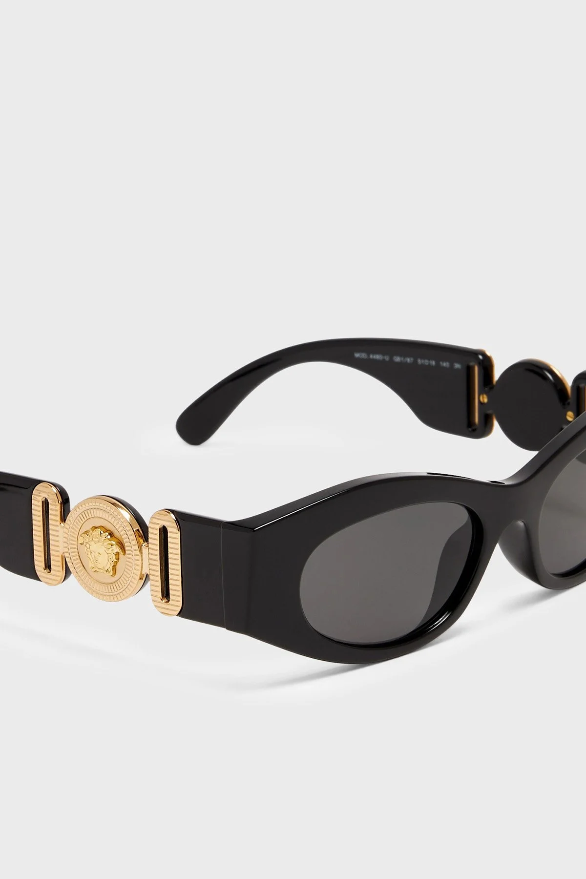 Versace Cat Eye Güneş Bayan Gözlük 0VE4480U GB187 51 Siyah - 3