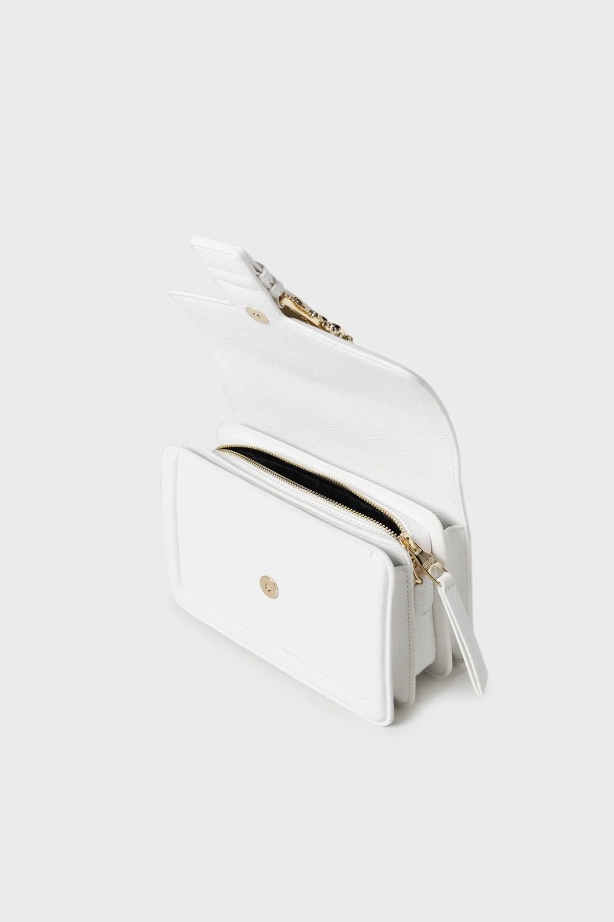 Versace Jeans Couture Çıkarılabilir Omuz Askılı Bayan Çanta 74VA4BF1 ZS413 003 BEYAZ - 5