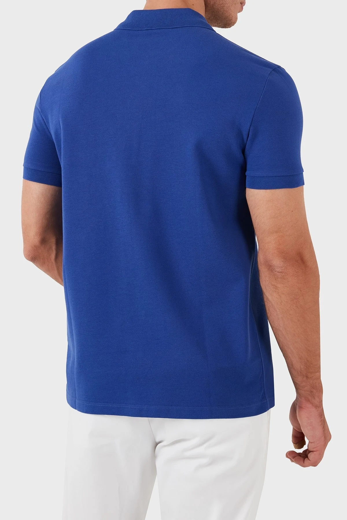Versace Collection % 100 Pamuklu Erkek Polo Yaka T Shirt V800543R VJ00068 V1377 MOR - 2