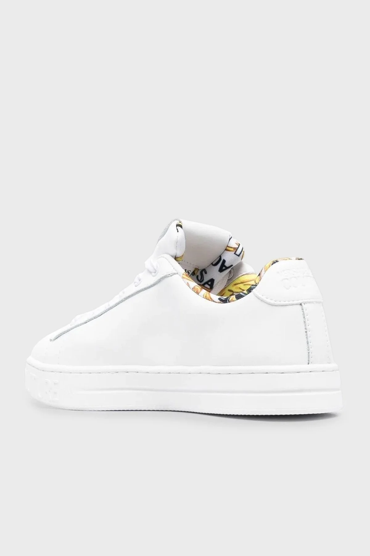 Versace Jeans Couture Hakiki Deri Sneaker Bayan Ayakkabı 74VA3SKL ZP236 003 BEYAZ - 3