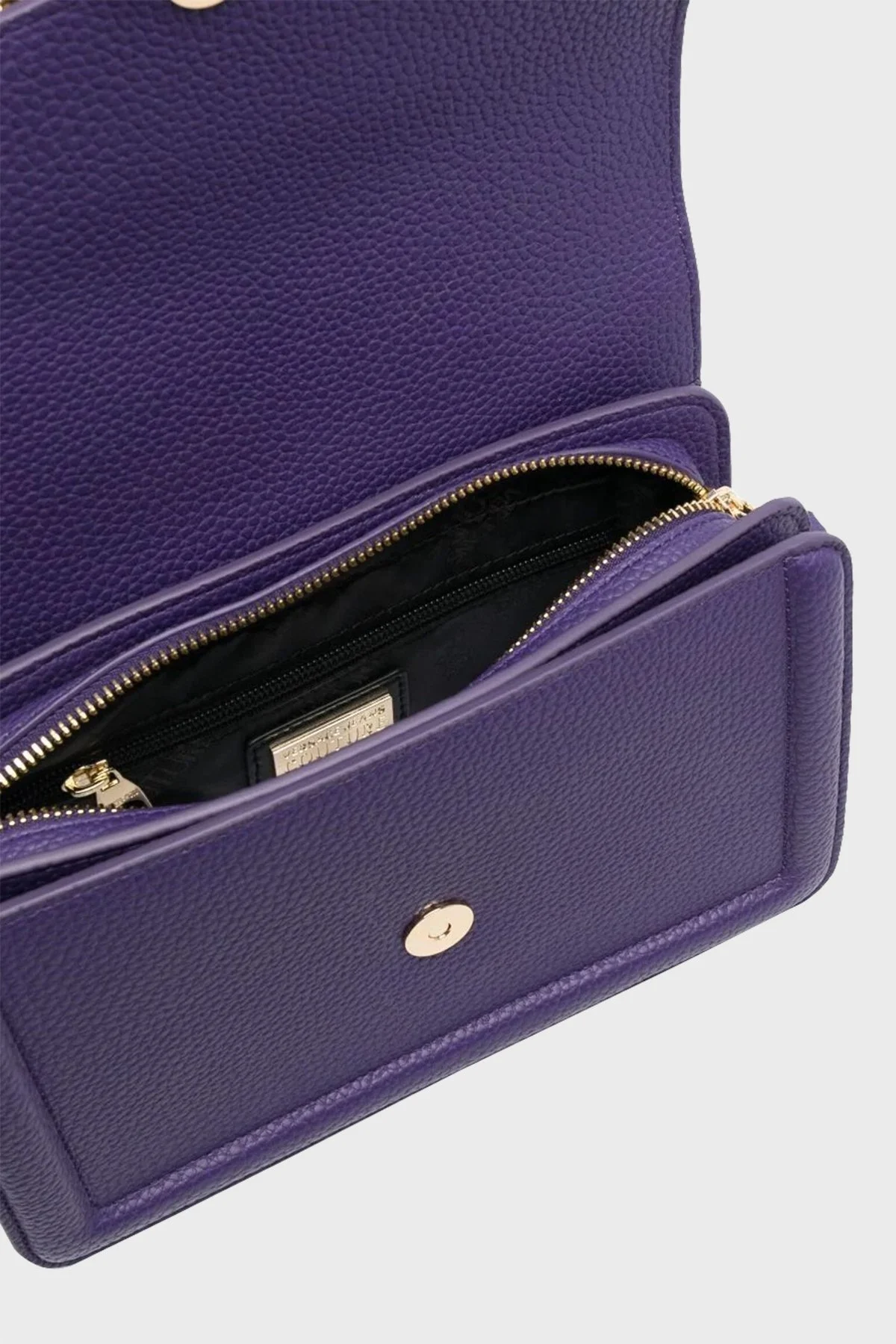 Versace Jeans Couture Barok Tokalı Ayarlanabilir Askılı Bayan Çanta 75VA4BF1 ZS413 308 MOR - 4