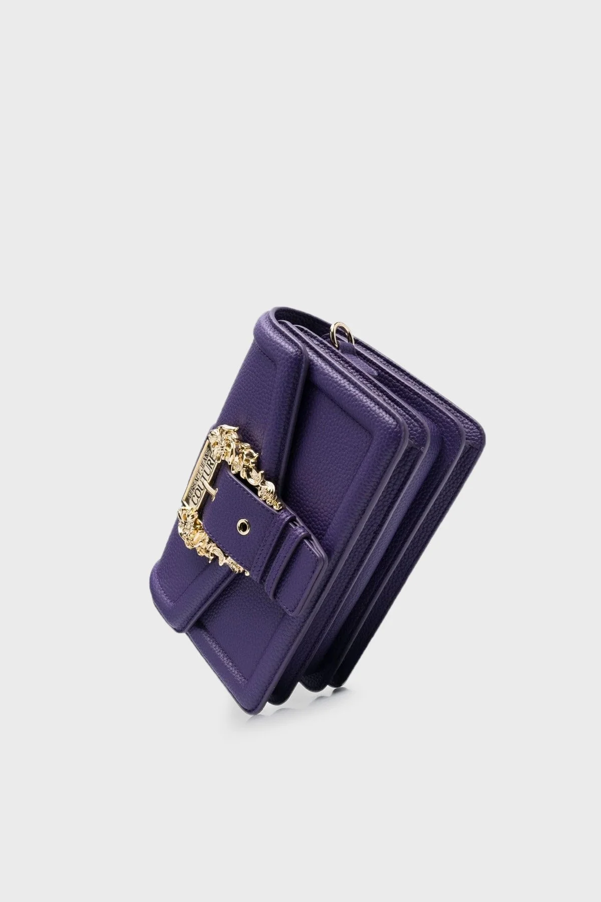 Versace Jeans Couture Barok Tokalı Ayarlanabilir Askılı Bayan Çanta 75VA4BF1 ZS413 308 MOR - 6