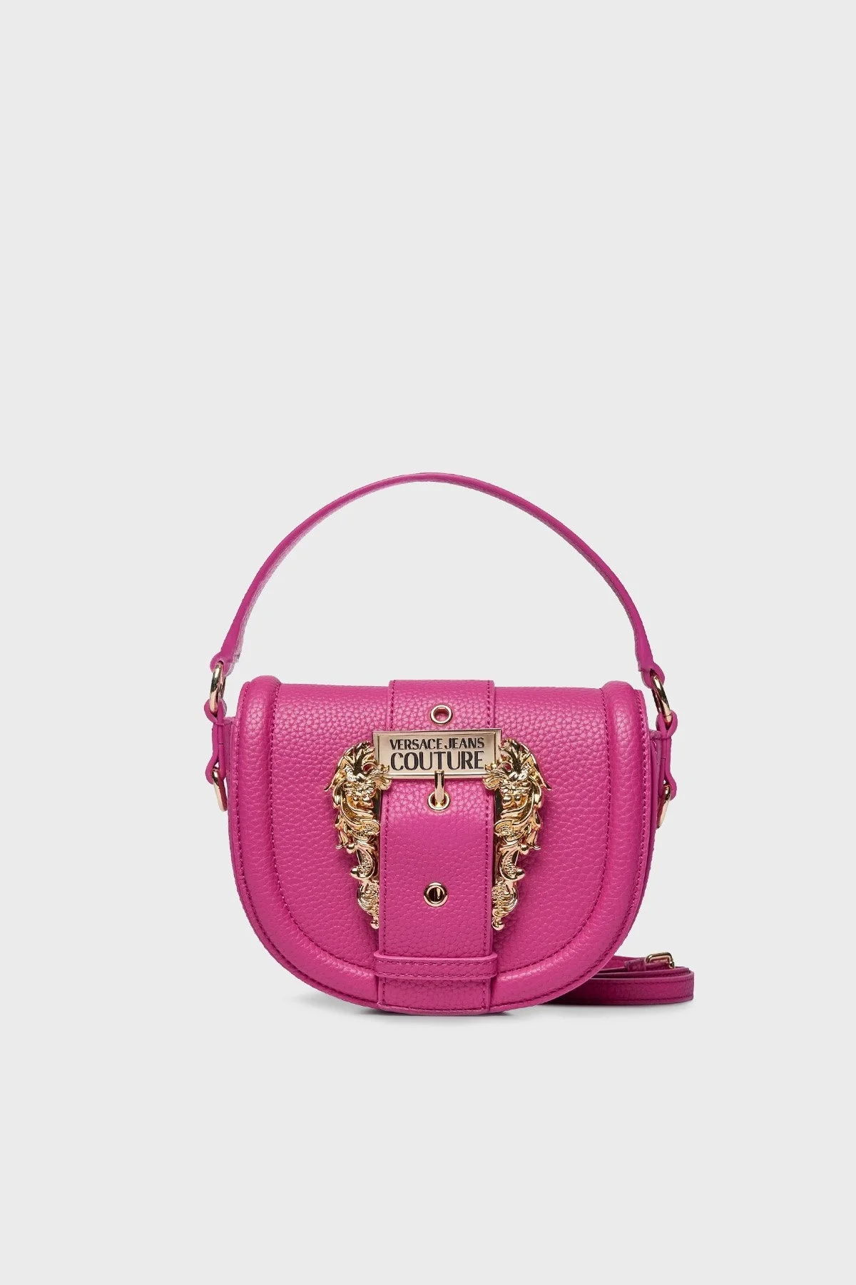 Versace Jeans Couture Barok Tokalı Çıkarılabilir Omuz Askılı Tote Bayan Çanta 75VA4BF2 ZS413 455 FUŞYA - 1