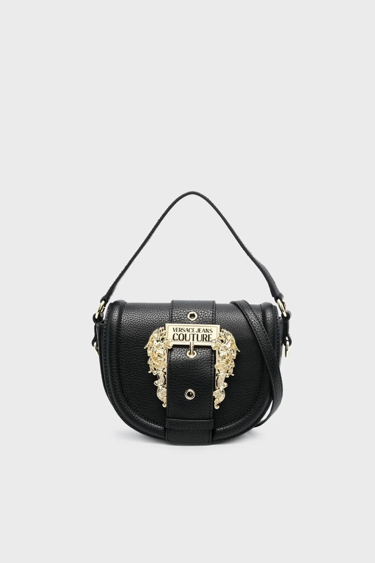 Versace Jeans Couture Barok Tokalı Çıkarılabilir Omuz Askılı Tote Bayan Çanta 75VA4BF2 ZS413 899 SİYAH - 1
