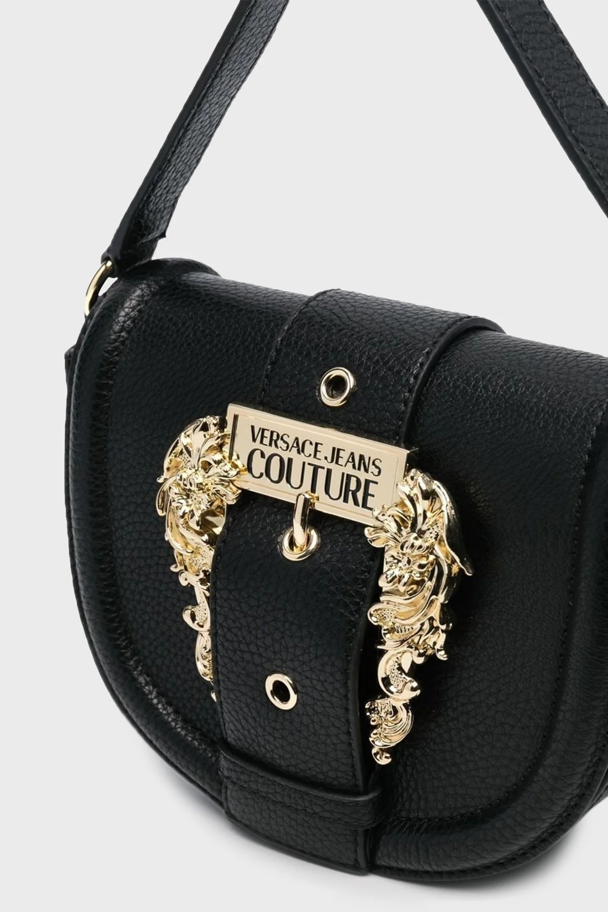 Versace Jeans Couture Barok Tokalı Çıkarılabilir Omuz Askılı Tote Bayan Çanta 75VA4BF2 ZS413 899 SİYAH - 4