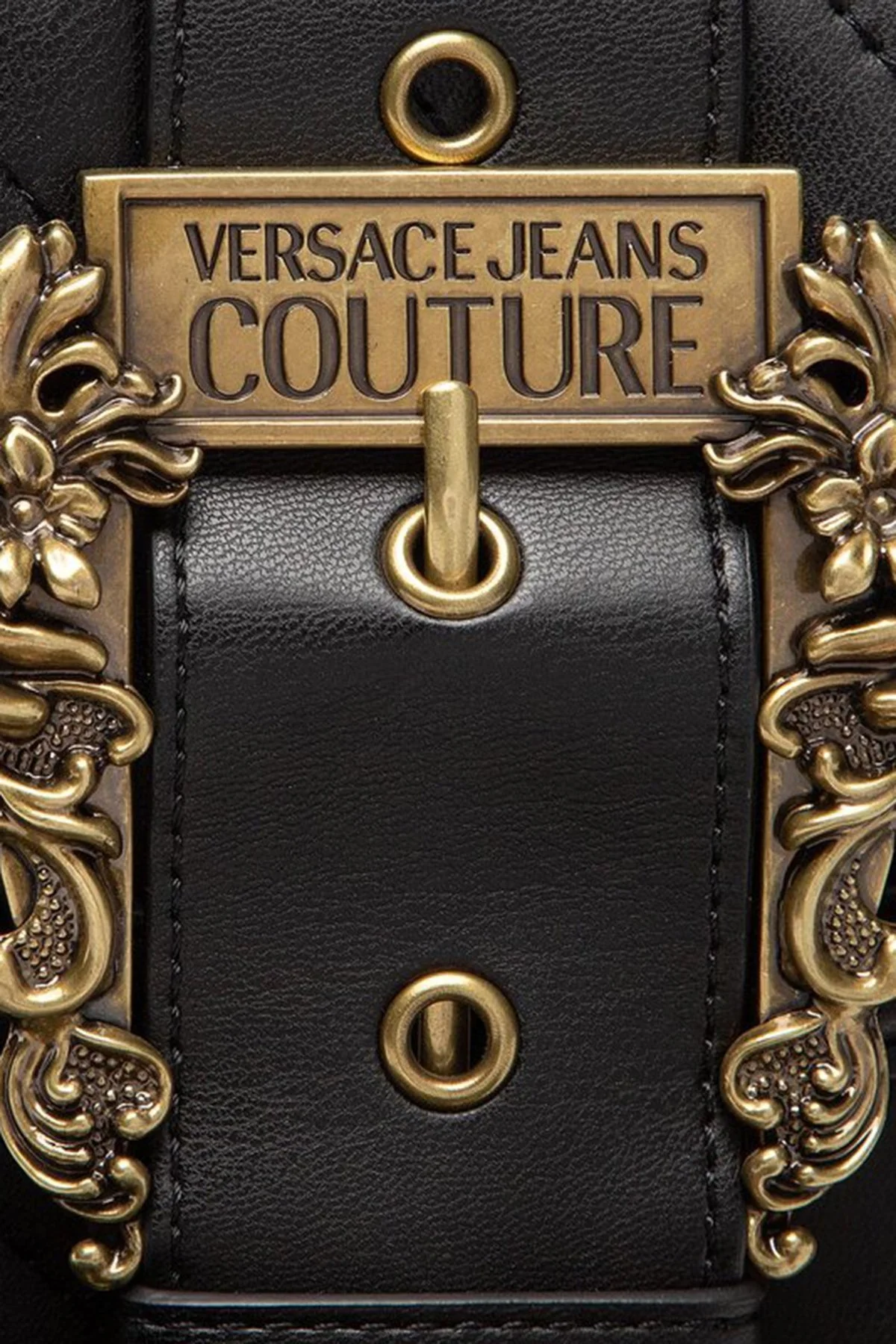 Versace Jeans Couture Barok Tokalı Çıkarılabilir Uzatma Askılı Bayan Çanta 73VA4BF1 ZS409 899 SİYAH - 3