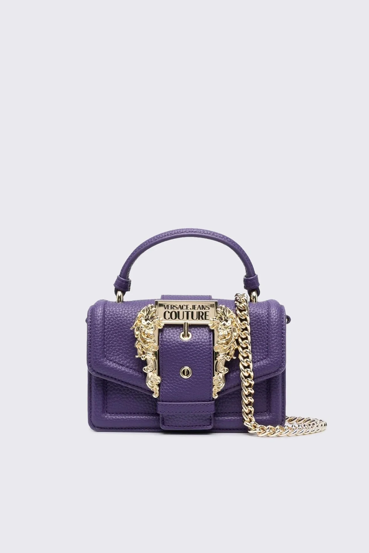 Versace Jeans Couture Barok Tokalı Zincir Askılı Bayan Çanta 75VA4BF6 ZS413 308 MOR - 1