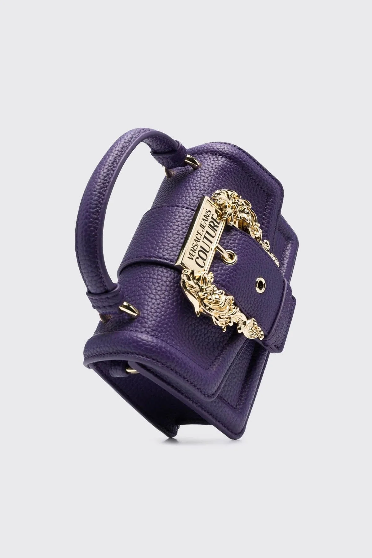 Versace Jeans Couture Barok Tokalı Zincir Askılı Bayan Çanta 75VA4BF6 ZS413 308 MOR - 5