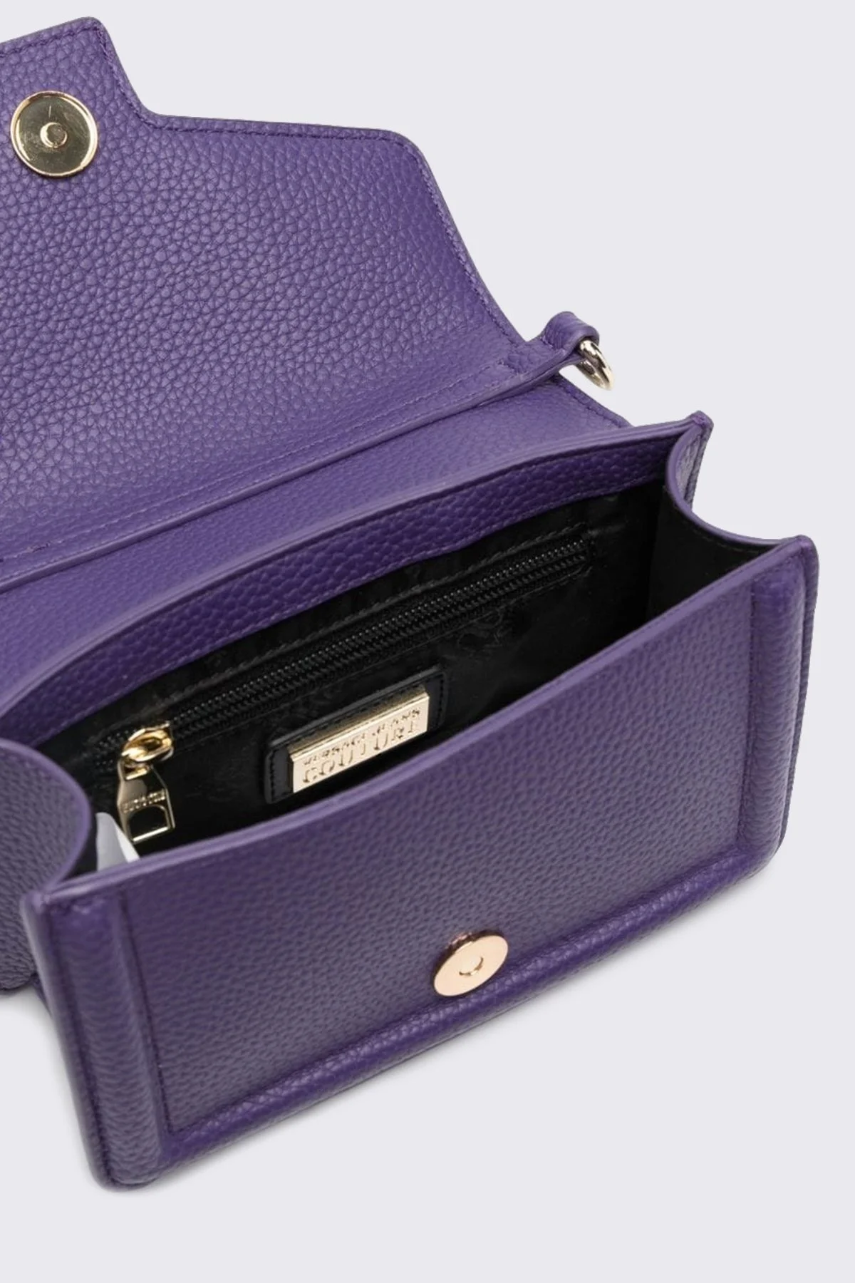 Versace Jeans Couture Barok Tokalı Zincir Askılı Bayan Çanta 75VA4BF6 ZS413 308 MOR - 6