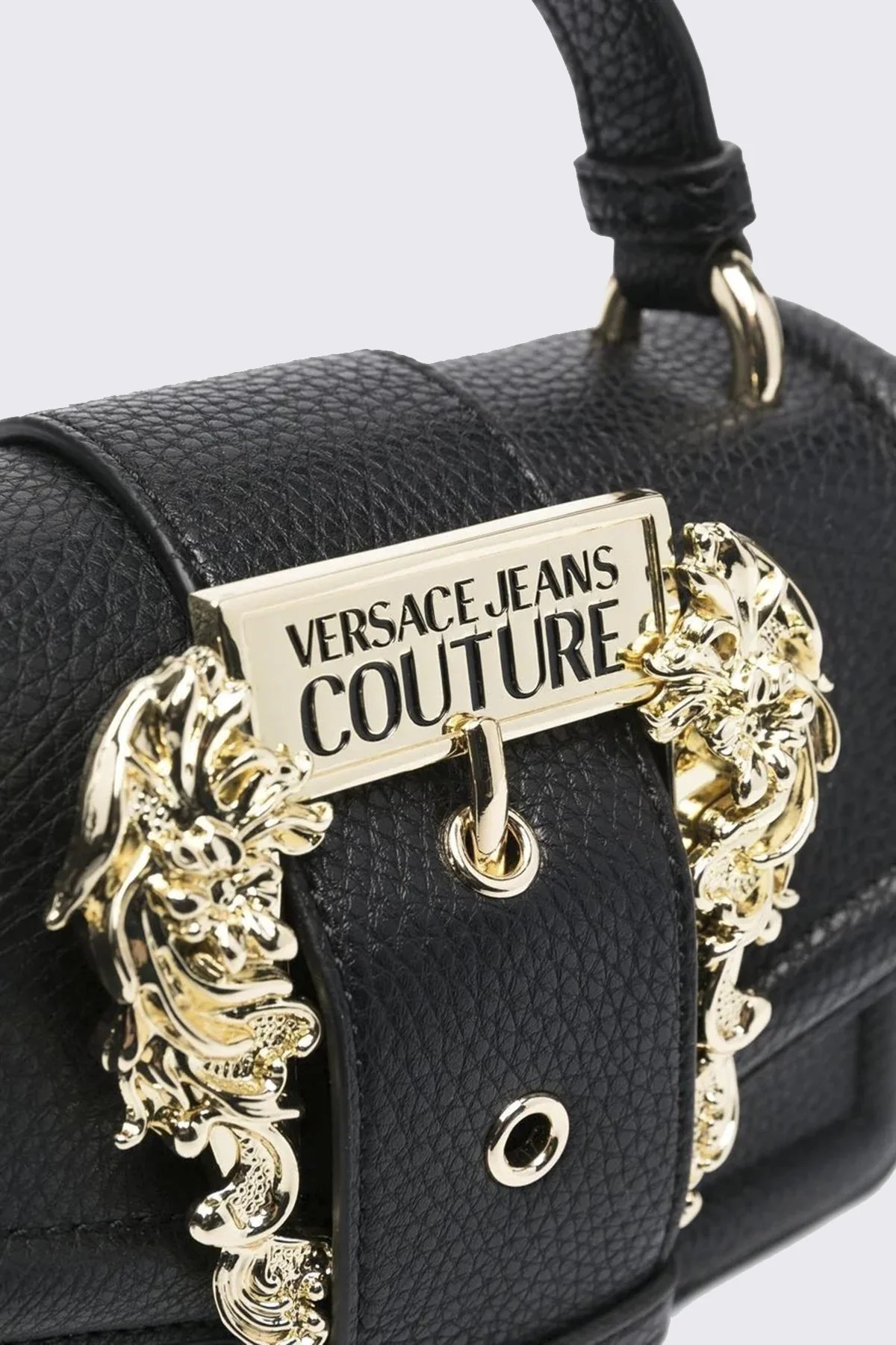 Versace Jeans Couture Barok Tokalı Zincir Askılı Bayan Çanta 75VA4BF6 ZS413 899 SİYAH - 4